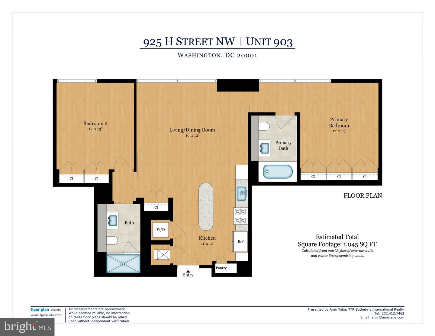 925 H ST NW #903, WASHINGTON, District Of Columbia 20001, 2 Bedrooms Bedrooms, ,2 BathroomsBathrooms,Residential,For sale,925 H ST NW #903,DCDC2226250 MLS # DCDC2226250