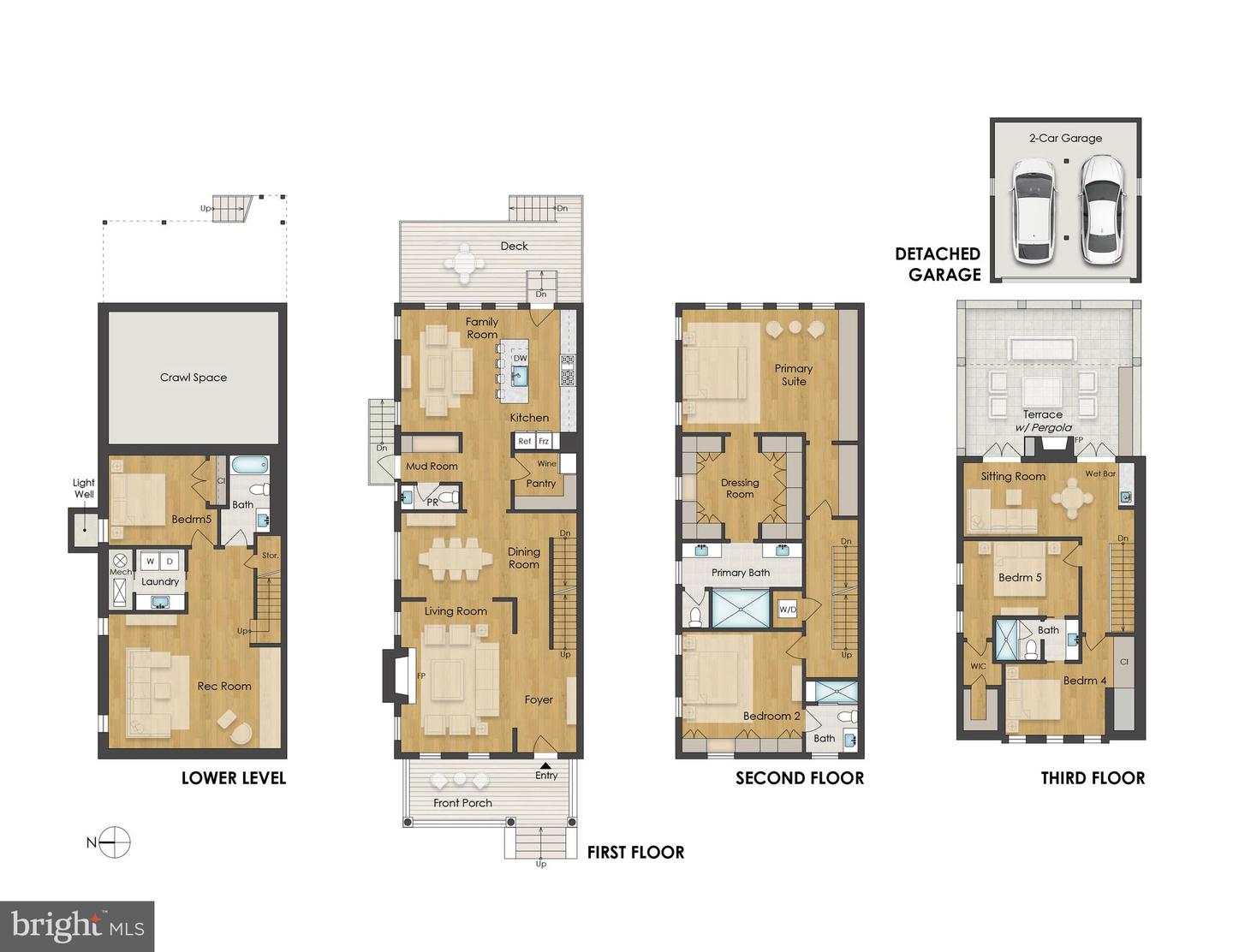 3107 34TH ST NW, WASHINGTON, District Of Columbia 20008, 5 Bedrooms Bedrooms, ,4 BathroomsBathrooms,Residential,For sale,3107 34TH ST NW,DCDC2226518 MLS # DCDC2226518