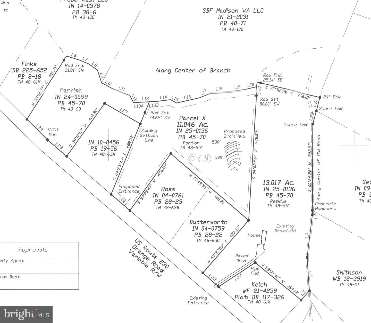 ORANGE RD, PRATTS, Virginia 22731, ,Land,For sale,ORANGE RD,VAMA2002476 MLS # VAMA2002476
