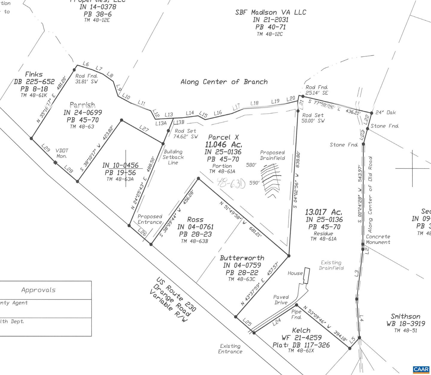 ORANGE RD, PRATTS, Virginia 22731, ,Land,For sale,ORANGE RD,669727 MLS # 669727