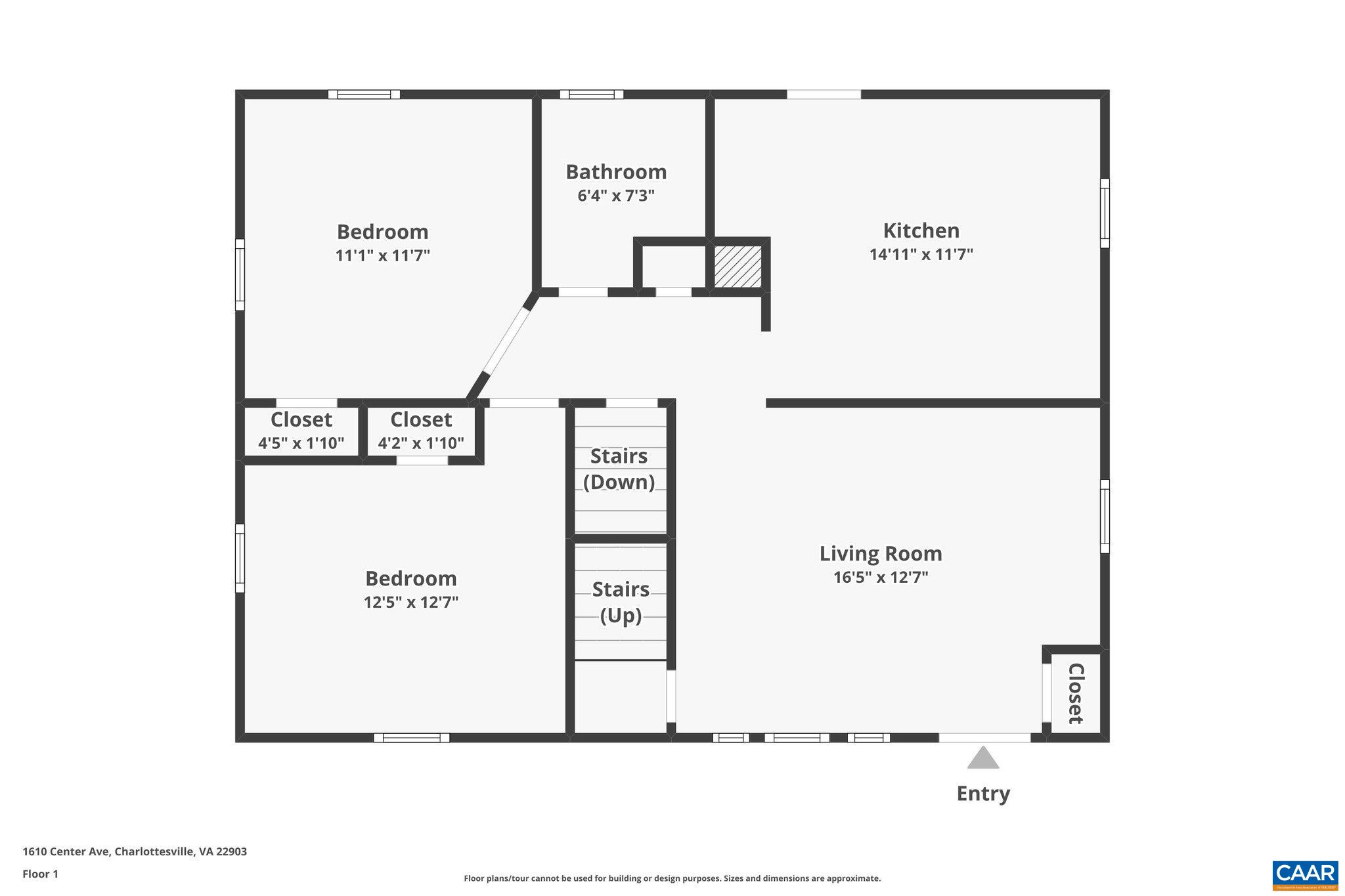 1610 CENTER AVE, CHARLOTTESVILLE, Virginia 22903, 4 Bedrooms Bedrooms, ,1 BathroomBathrooms,Residential,1610 CENTER AVE,669874 MLS # 669874