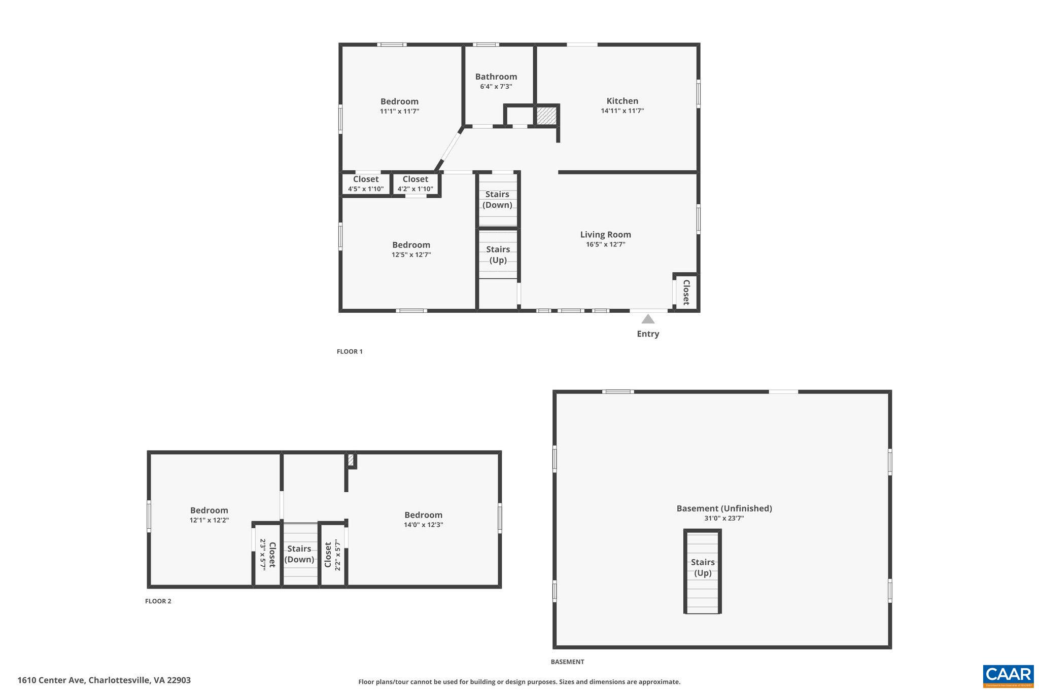 1610 CENTER AVE, CHARLOTTESVILLE, Virginia 22903, 4 Bedrooms Bedrooms, ,1 BathroomBathrooms,Residential,1610 CENTER AVE,669874 MLS # 669874