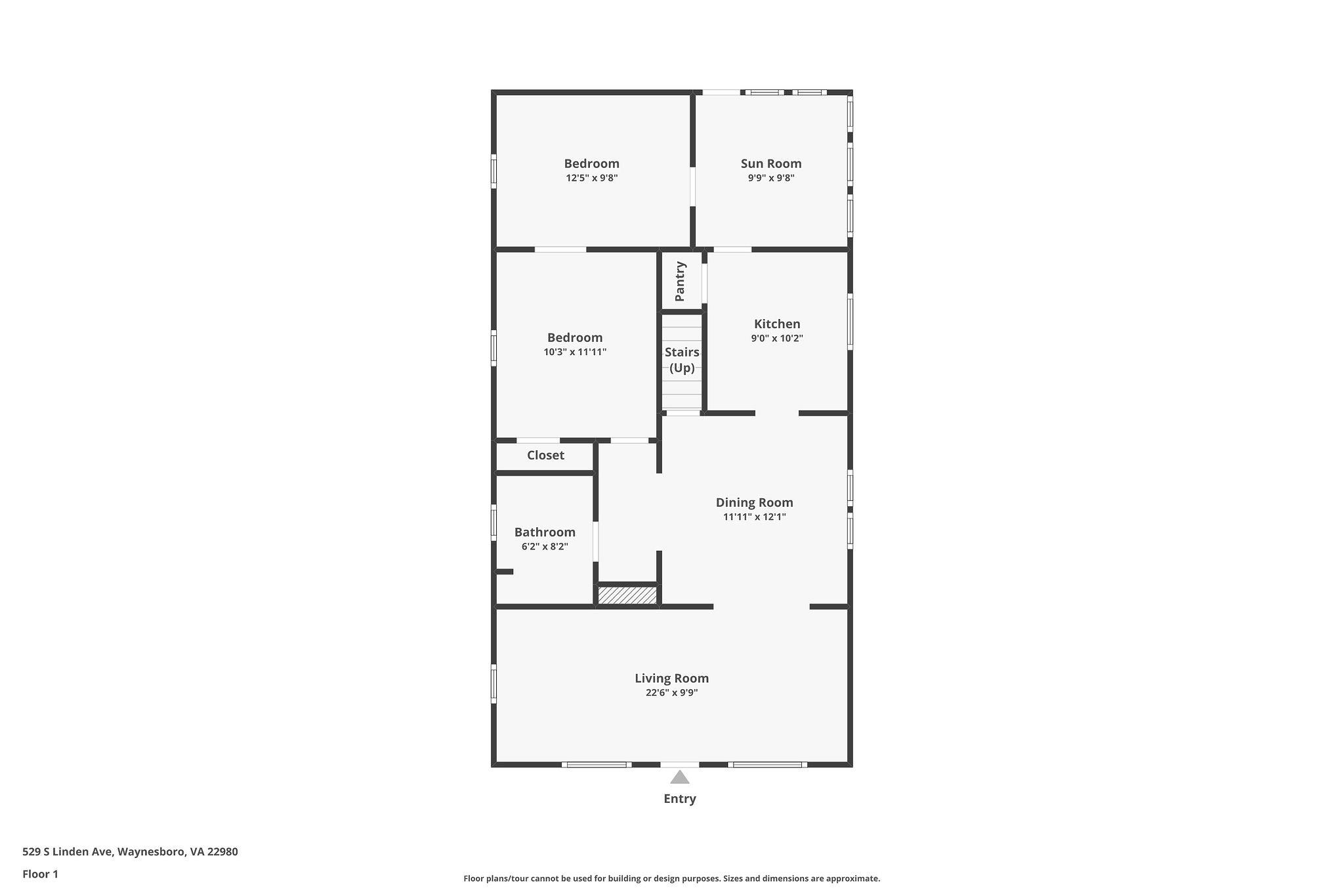 529 S LINDEN AVE, WAYNESBORO, Virginia 22980, 3 Bedrooms Bedrooms, ,1 BathroomBathrooms,Residential,529 S LINDEN AVE,669962 MLS # 669962