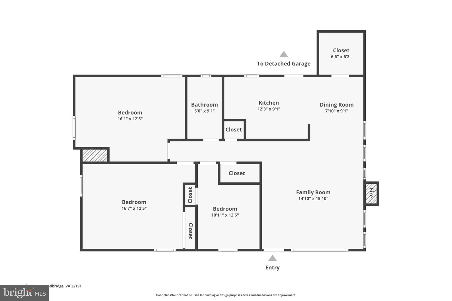 13709 MARBURY LN, WOODBRIDGE, Virginia 22191, 3 Bedrooms Bedrooms, ,1 BathroomBathrooms,Residential,For sale,13709 MARBURY LN,VAPW2104794 MLS # VAPW2104794