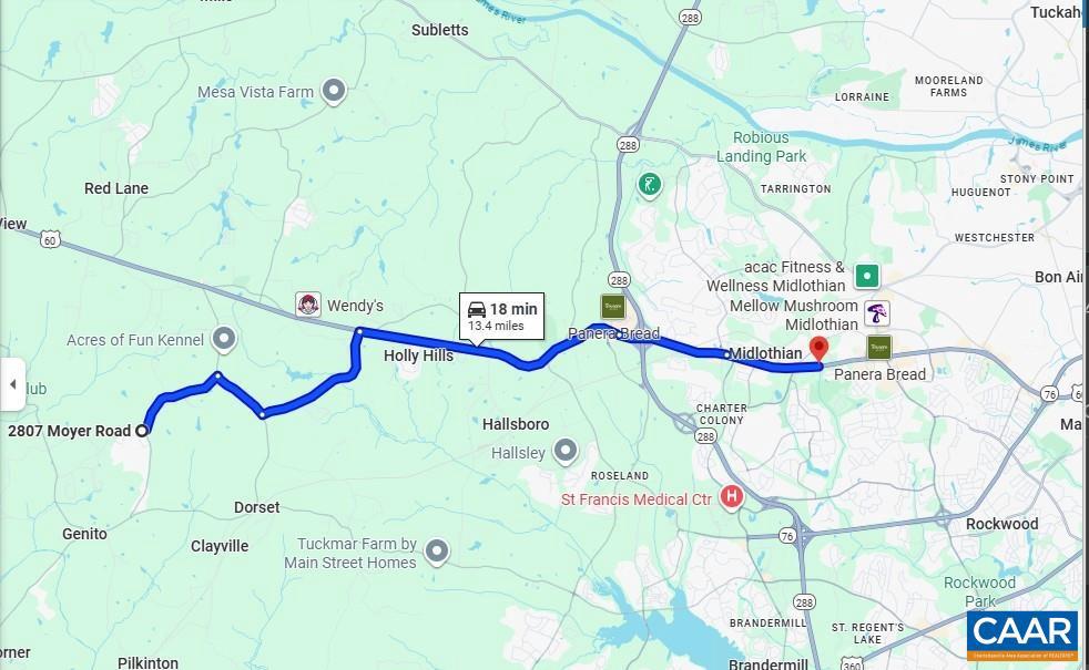 2807 MOYER LN, POWHATAN, Virginia 23139, 3 Bedrooms Bedrooms, ,1 BathroomBathrooms,Residential,For sale,2807 MOYER LN,669959 MLS # 669959