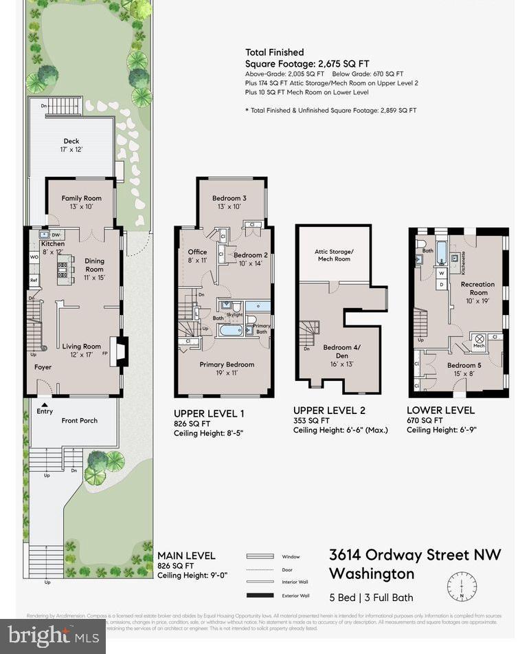 3614 ORDWAY ST NW, WASHINGTON, District Of Columbia 20016, 4 Bedrooms Bedrooms, ,3 BathroomsBathrooms,Residential,For sale,3614 ORDWAY ST NW,DCDC2226986 MLS # DCDC2226986