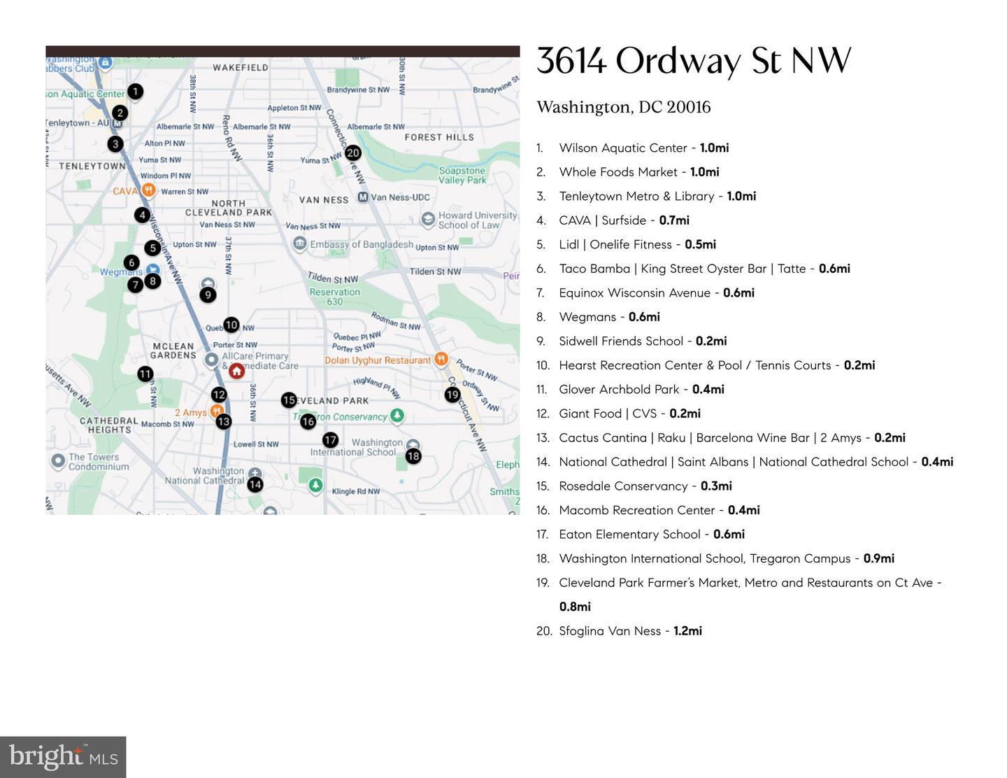 3614 ORDWAY ST NW, WASHINGTON, District Of Columbia 20016, 4 Bedrooms Bedrooms, ,3 BathroomsBathrooms,Residential,For sale,3614 ORDWAY ST NW,DCDC2226986 MLS # DCDC2226986