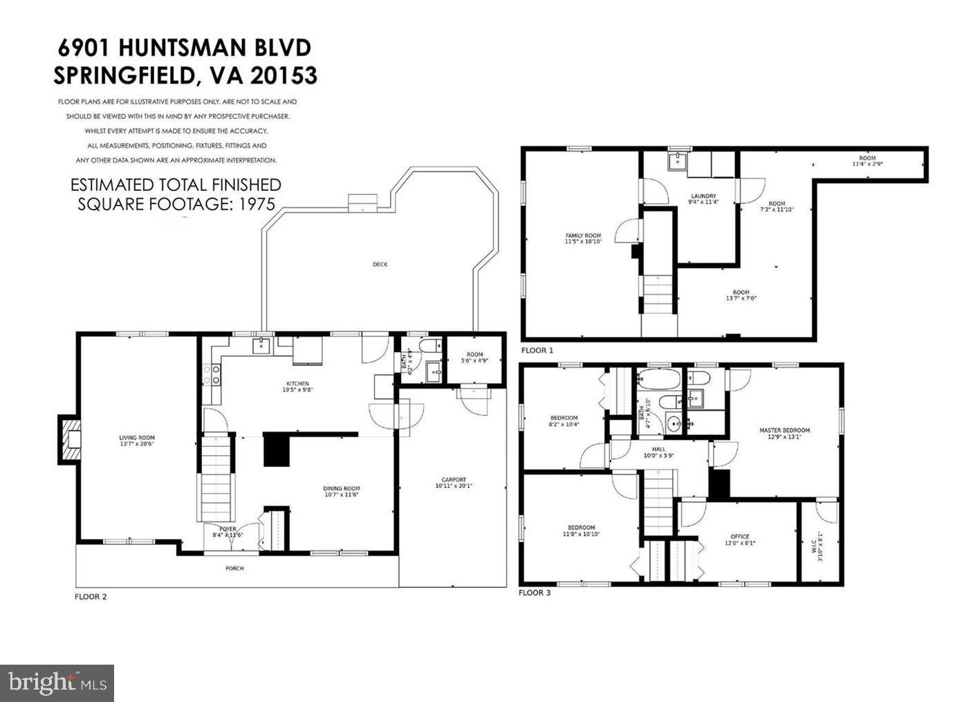6901 HUNTSMAN BLVD, SPRINGFIELD, Virginia 22153, 4 Bedrooms Bedrooms, ,3 BathroomsBathrooms,Residential,For sale,6901 HUNTSMAN BLVD,VAFX2253820 MLS # VAFX2253820