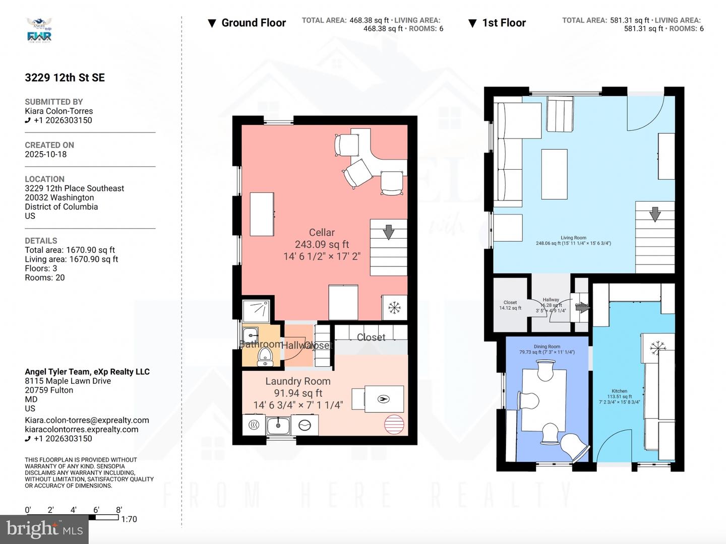 3229 12TH PL SE, WASHINGTON, District Of Columbia 20032, 2 Bedrooms Bedrooms, 20 Rooms Rooms,2 BathroomsBathrooms,Residential,For sale,3229 12TH PL SE,DCDC2226218 MLS # DCDC2226218