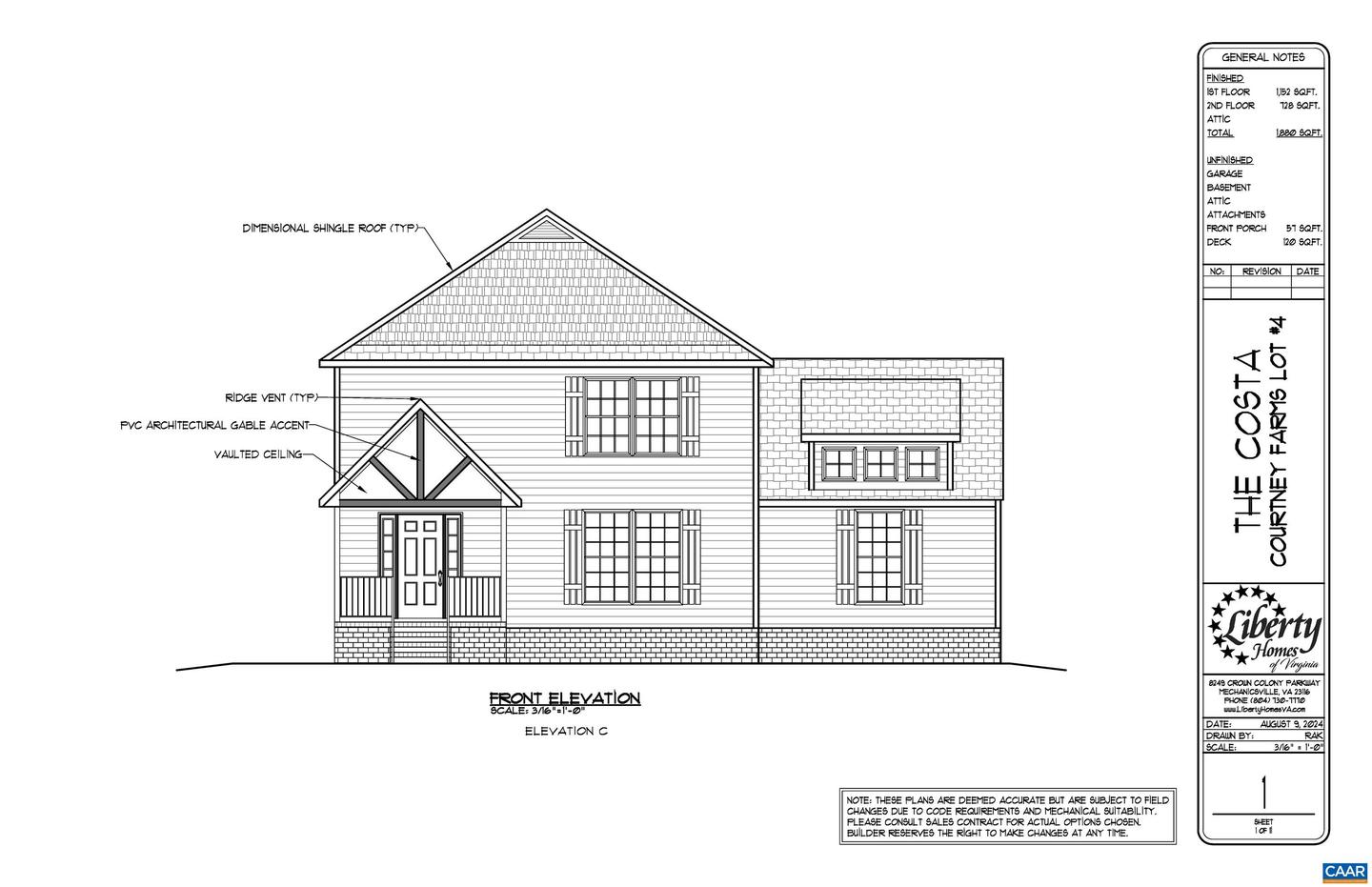 286 BANNISTER TOWN RD #CF4, LOUISA, Virginia 23093, 4 Bedrooms Bedrooms, ,2 BathroomsBathrooms,Residential,For sale,286 BANNISTER TOWN RD #CF4,670034 MLS # 670034