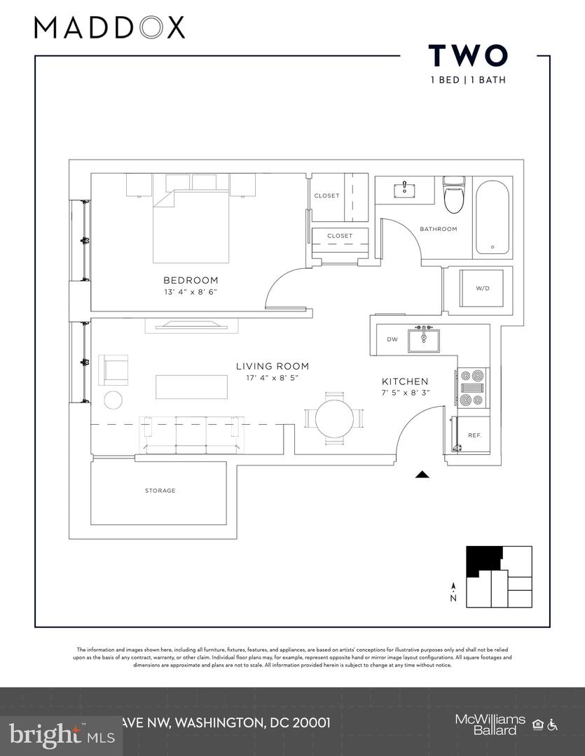 2905 GEORGIA AVE NW #2 (IZ UNIT), WASHINGTON, District Of Columbia 20001, 1 Bedroom Bedrooms, ,1 BathroomBathrooms,Residential,For sale,2905 GEORGIA AVE NW #2 (IZ UNIT),DCDC2152574 MLS # DCDC2152574