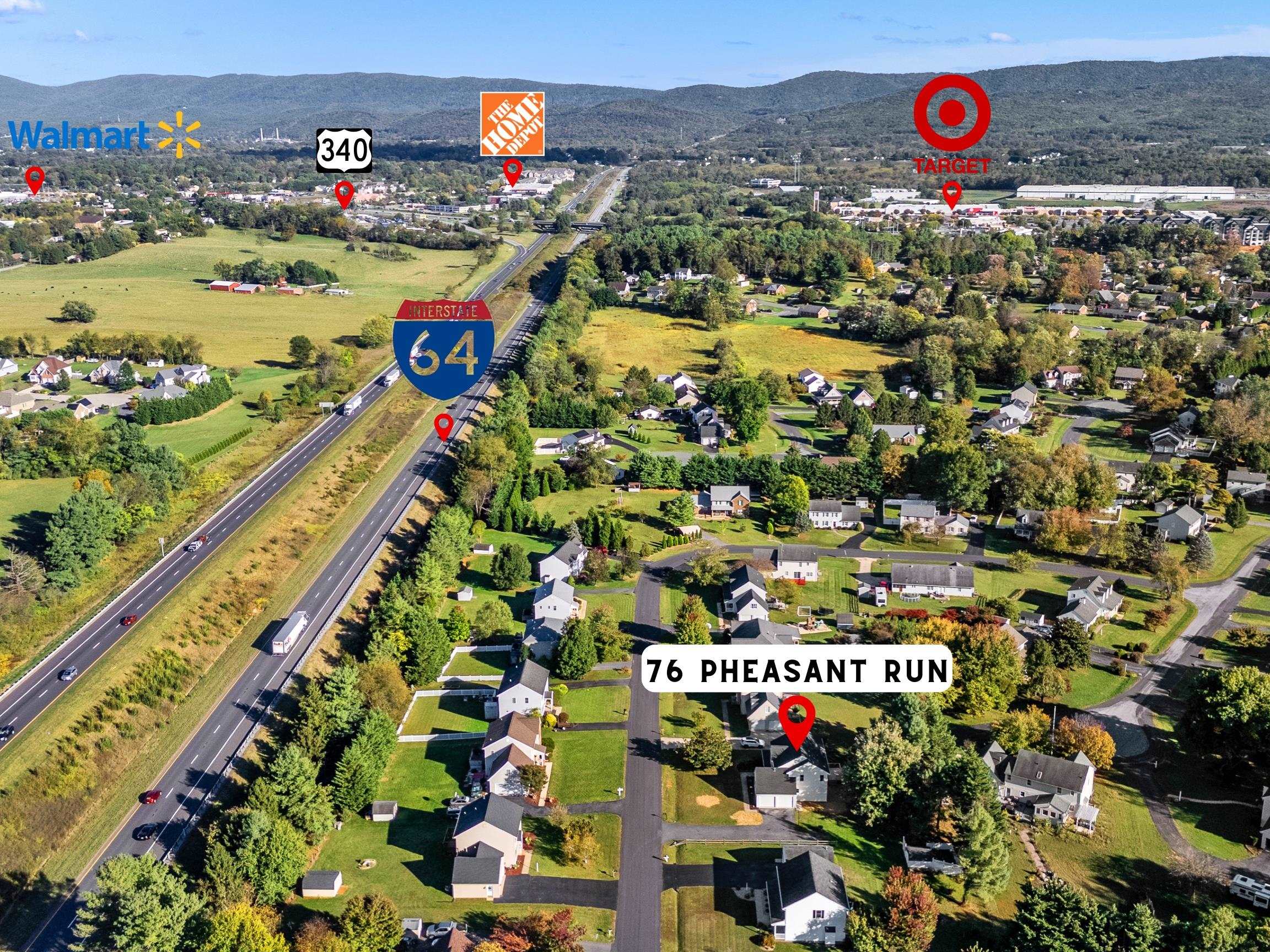 76 PHEASANT RUN, WAYNESBORO, Virginia 22980, 4 Bedrooms Bedrooms, ,2 BathroomsBathrooms,Residential,76 PHEASANT RUN,670078 MLS # 670078