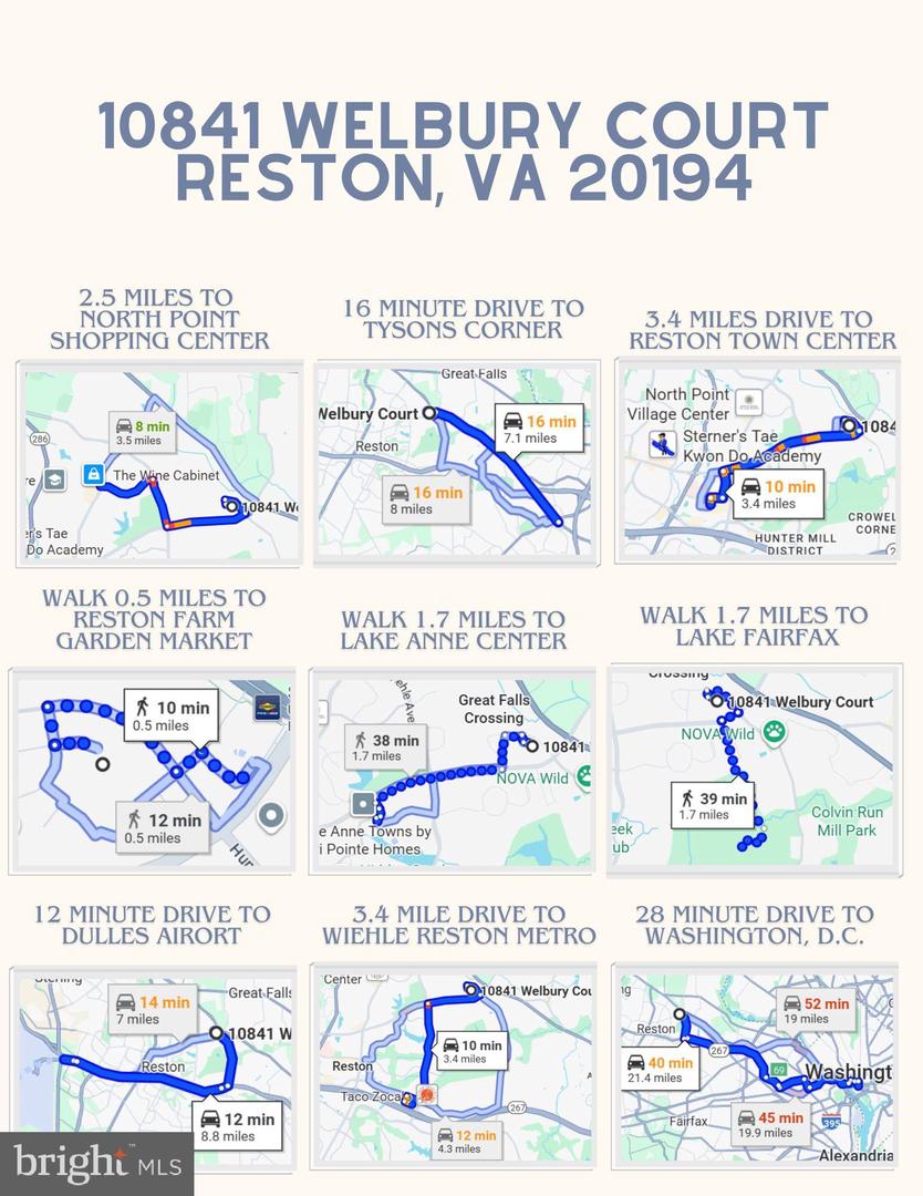 10841 WELBURY CT, RESTON, Virginia 20194, 4 Bedrooms Bedrooms, ,3 BathroomsBathrooms,Residential,For sale,10841 WELBURY CT,VAFX2272894 MLS # VAFX2272894
