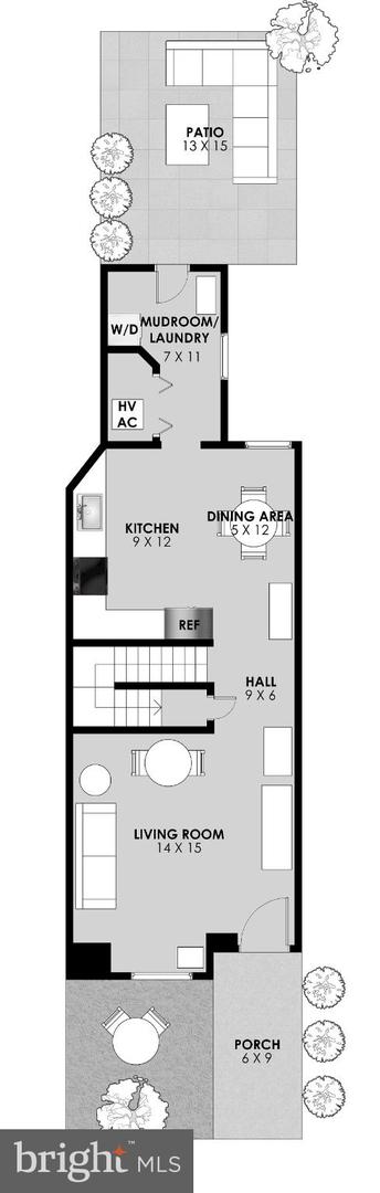 1027 6TH ST NE, WASHINGTON, District Of Columbia 20002, 4 Bedrooms Bedrooms, 6 Rooms Rooms,2 BathroomsBathrooms,Residential,For sale,1027 6TH ST NE,DCDC2227198 MLS # DCDC2227198