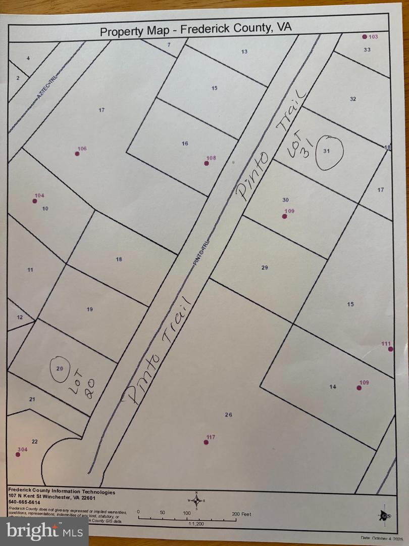 LOT 31 PINTO TRAIL, WINCHESTER, Virginia 22602, ,Land,For sale,LOT 31 PINTO TRAIL,VAFV2037468 MLS # VAFV2037468