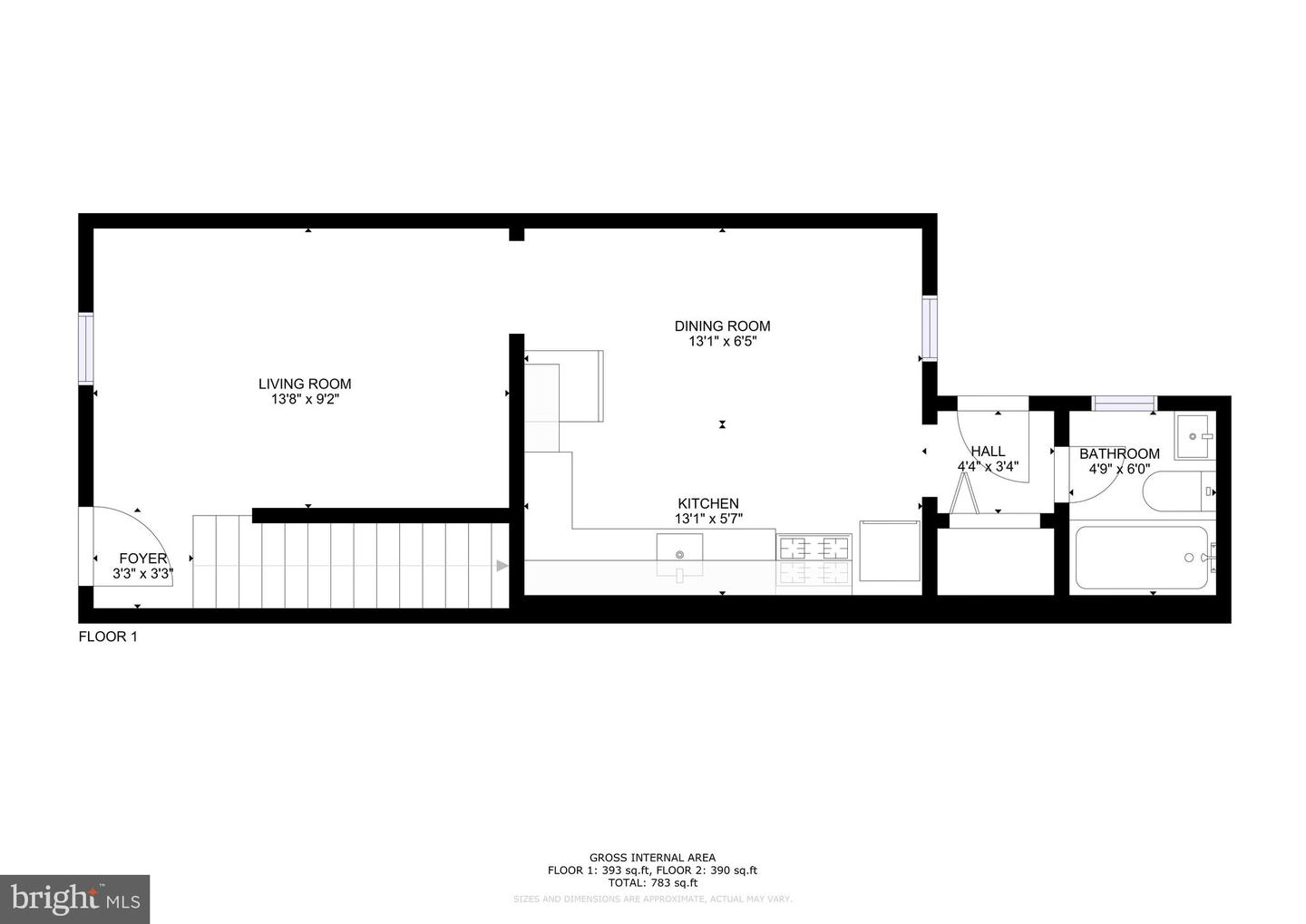 1333 6TH ST NW, WASHINGTON, District Of Columbia 20001, 2 Bedrooms Bedrooms, ,1 BathroomBathrooms,Residential,For sale,1333 6TH ST NW,DCDC2227522 MLS # DCDC2227522