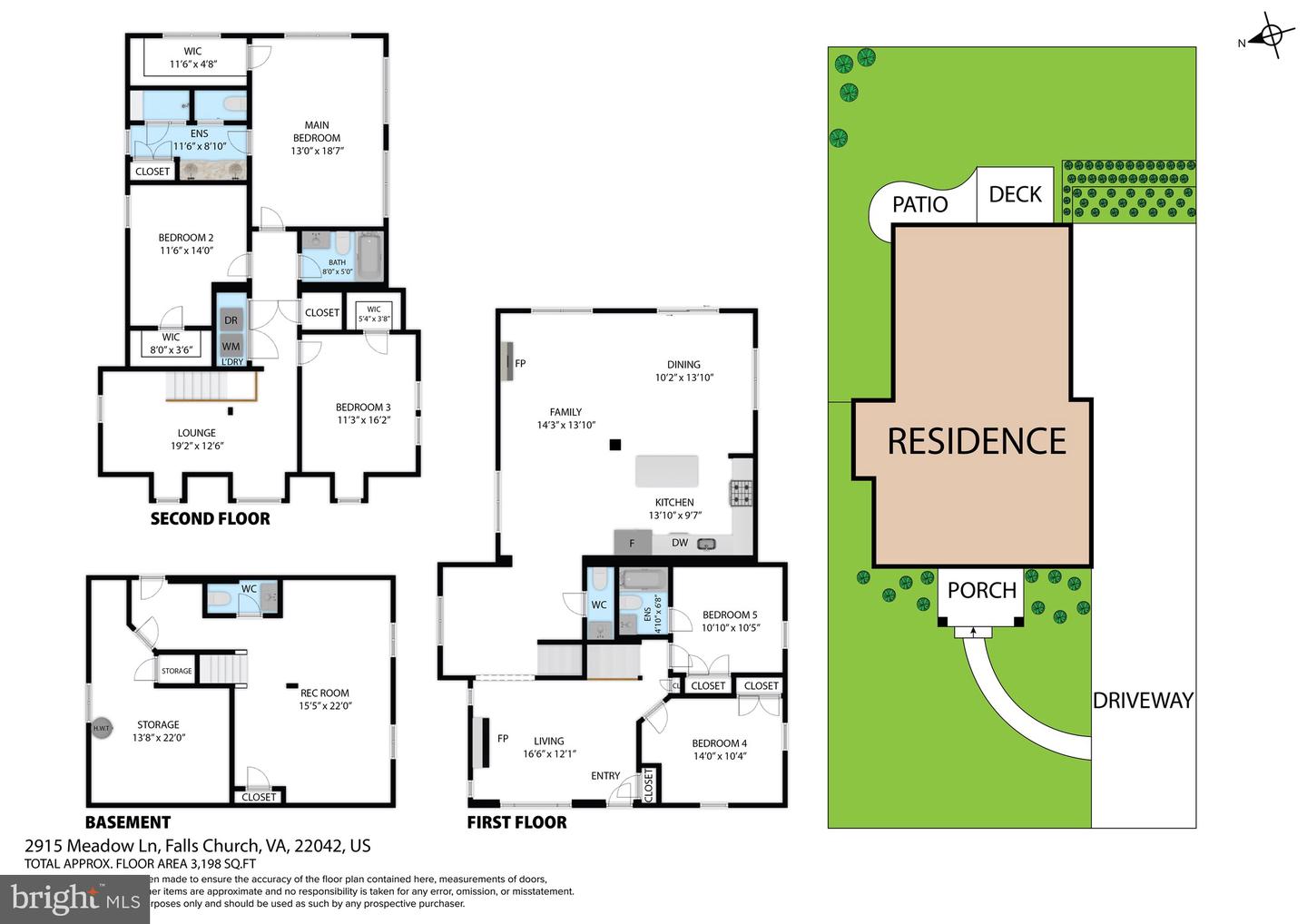 2915 MEADOW LN, FALLS CHURCH, Virginia 22042, 5 Bedrooms Bedrooms, ,3 BathroomsBathrooms,Residential,For sale,2915 MEADOW LN,VAFX2261698 MLS # VAFX2261698