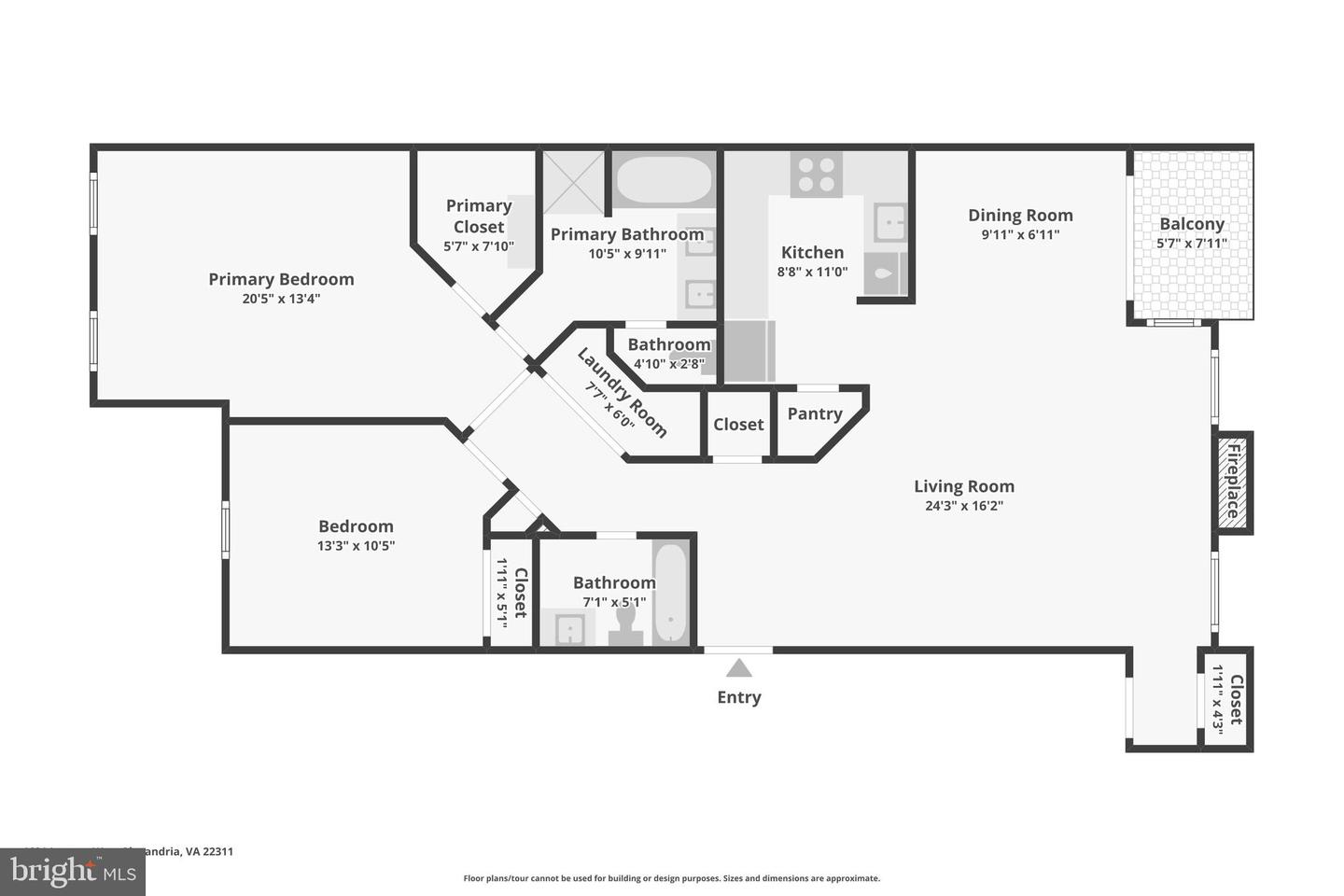 4681 LAWTON WAY #103, ALEXANDRIA, Virginia 22311, 2 Bedrooms Bedrooms, ,2 BathroomsBathrooms,Residential,For sale,4681 LAWTON WAY #103,VAAX2049222 MLS # VAAX2049222