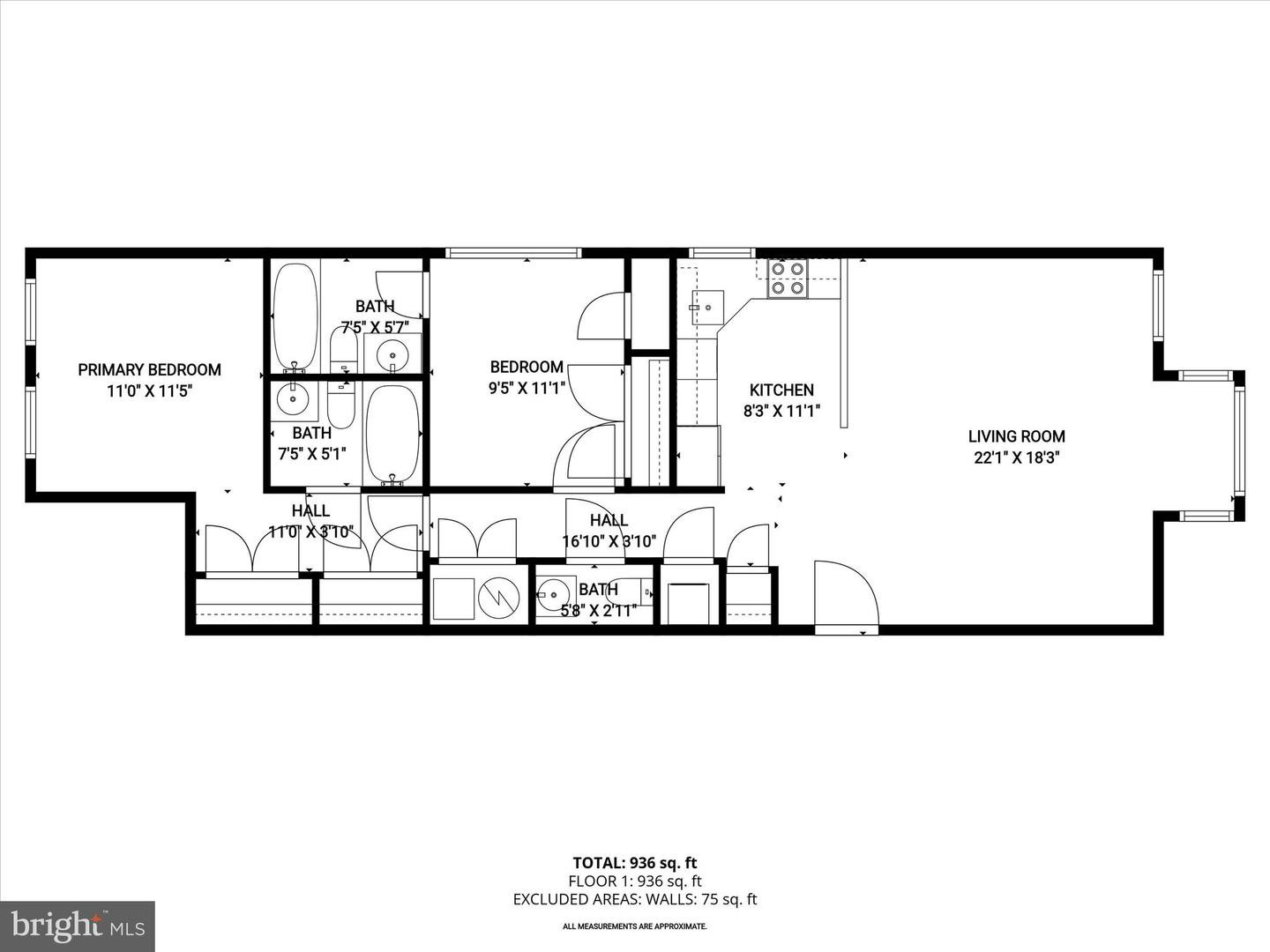 911 KENNEDY ST NW #1, WASHINGTON, District Of Columbia 20011, 2 Bedrooms Bedrooms, ,2 BathroomsBathrooms,Residential,For sale,911 KENNEDY ST NW #1,DCDC2224590 MLS # DCDC2224590