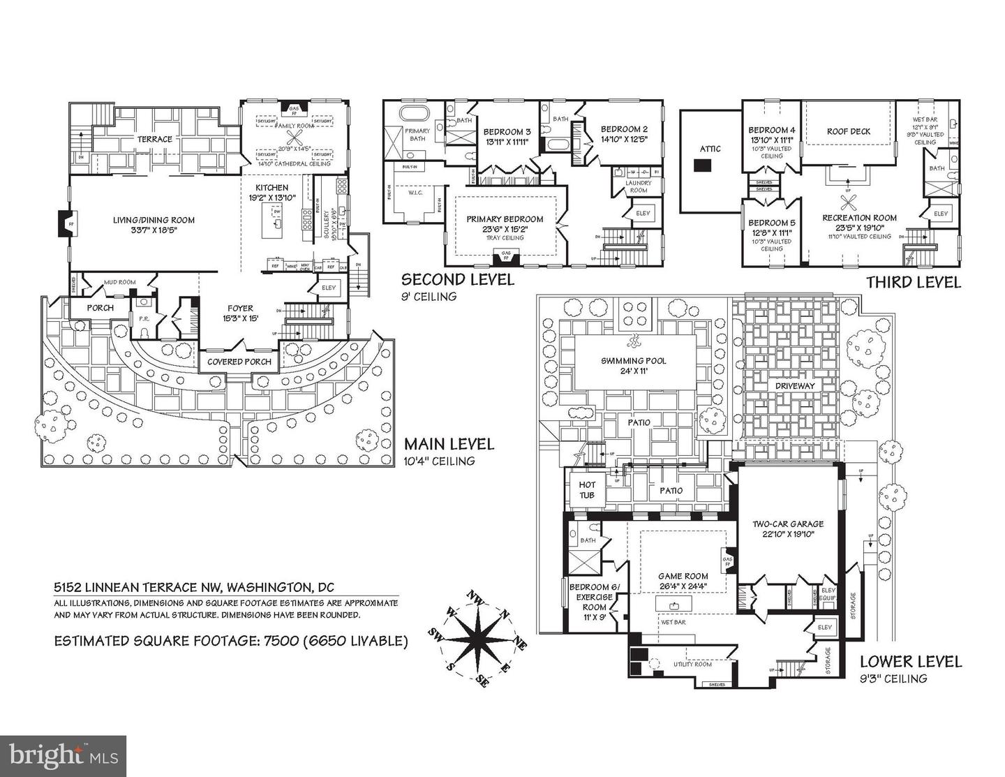 5152 LINNEAN TER NW, WASHINGTON, District Of Columbia 20008, 6 Bedrooms Bedrooms, ,5 BathroomsBathrooms,Residential,For sale,5152 LINNEAN TER NW,DCDC2227340 MLS # DCDC2227340