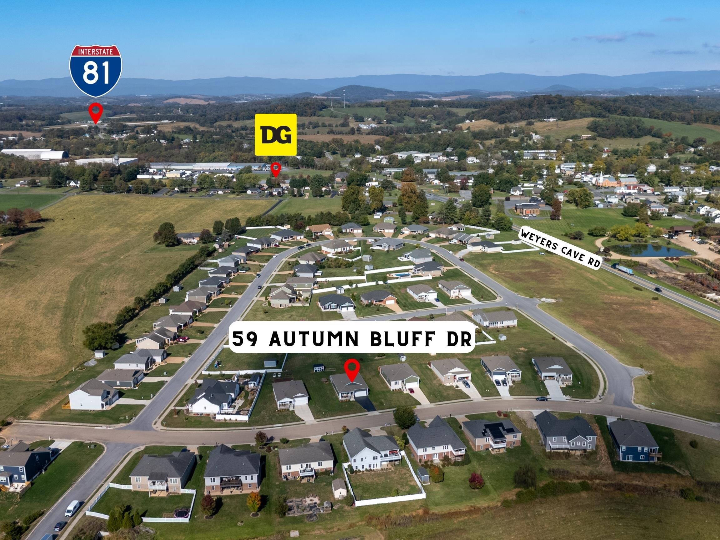 59 AUTUMN BLUFF DR, WEYERS CAVE, Virginia 24486, 4 Bedrooms Bedrooms, ,2 BathroomsBathrooms,Residential,59 AUTUMN BLUFF DR,670201 MLS # 670201