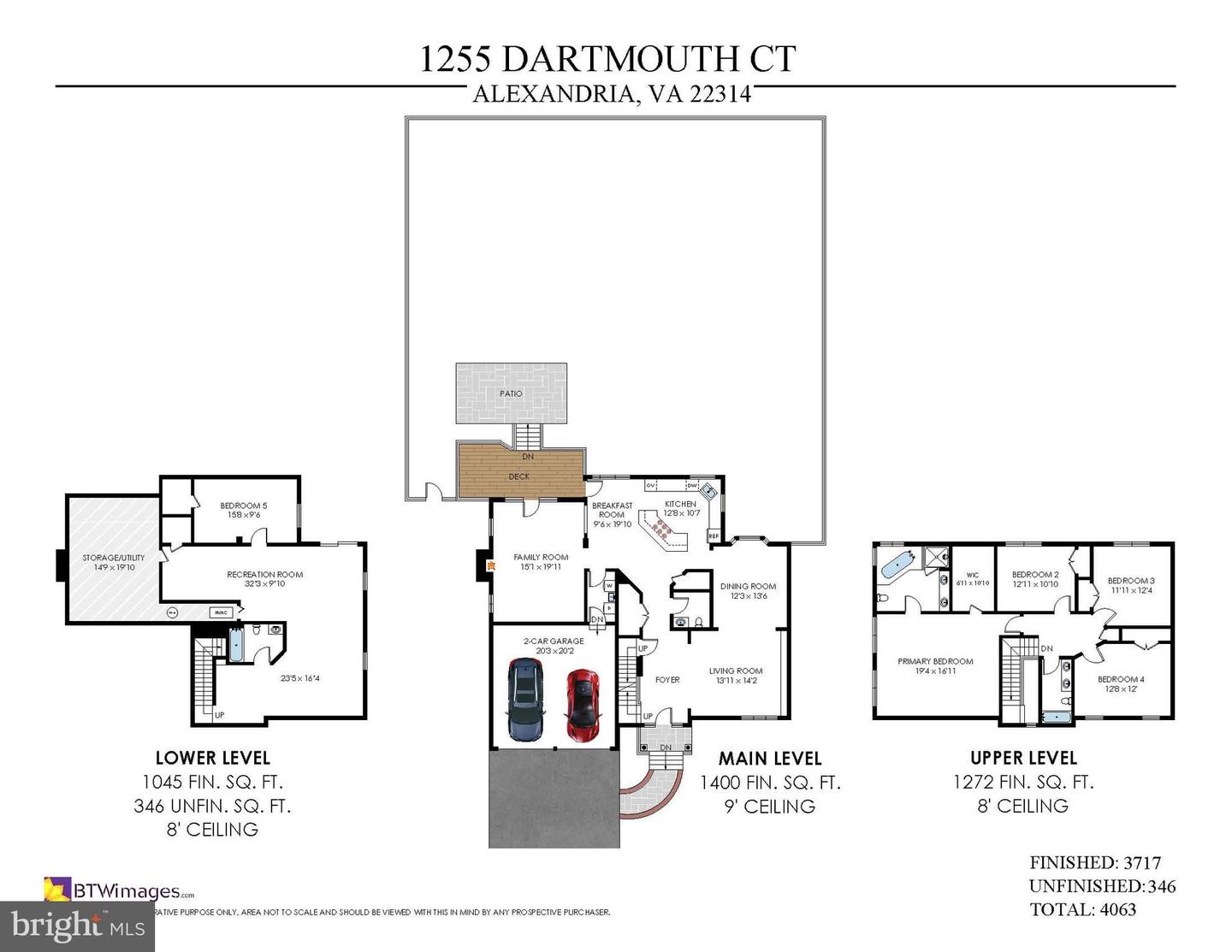 1255 DARTMOUTH CT, ALEXANDRIA, Virginia 22314, 5 Bedrooms Bedrooms, ,3 BathroomsBathrooms,Residential,For sale,1255 DARTMOUTH CT,VAAX2050972 MLS # VAAX2050972