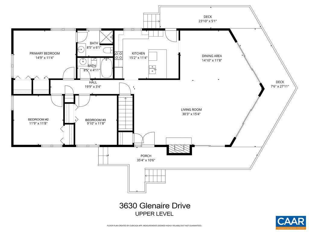 3630 GLENAIRE DR, CHARLOTTESVILLE, Virginia 22901, 4 Bedrooms Bedrooms, ,3 BathroomsBathrooms,Residential,For sale,3630 GLENAIRE DR,670214 MLS # 670214