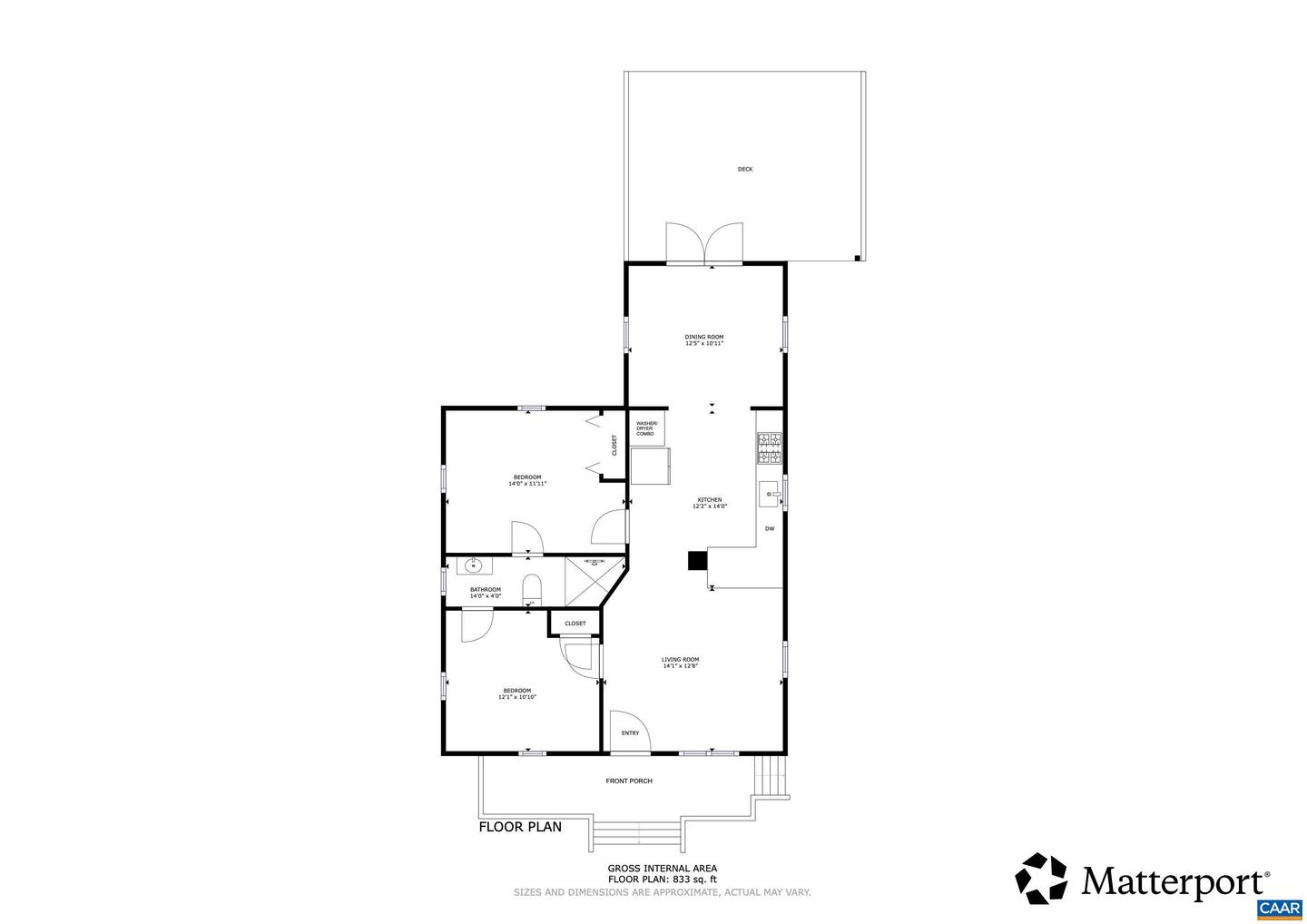 1112 MONTROSE AVE, CHARLOTTESVILLE, Virginia 22902, 2 Bedrooms Bedrooms, ,1 BathroomBathrooms,Residential,For sale,1112 MONTROSE AVE,670268 MLS # 670268
