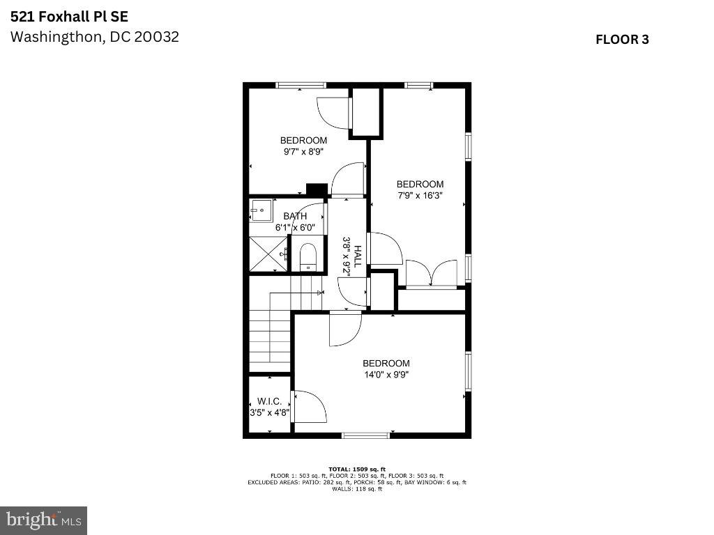521 FOXHALL PL SE, WASHINGTON, District Of Columbia 20032, 4 Bedrooms Bedrooms, ,2 BathroomsBathrooms,Residential,For sale,521 FOXHALL PL SE,DCDC2189454 MLS # DCDC2189454