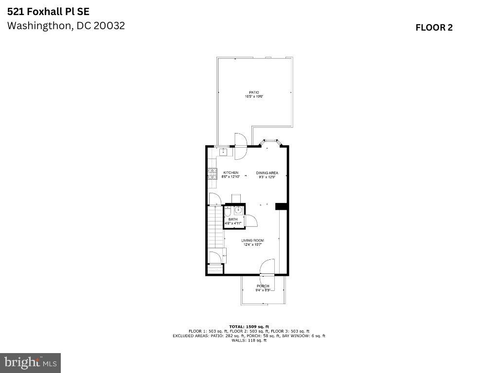 521 FOXHALL PL SE, WASHINGTON, District Of Columbia 20032, 4 Bedrooms Bedrooms, ,2 BathroomsBathrooms,Residential,For sale,521 FOXHALL PL SE,DCDC2189454 MLS # DCDC2189454