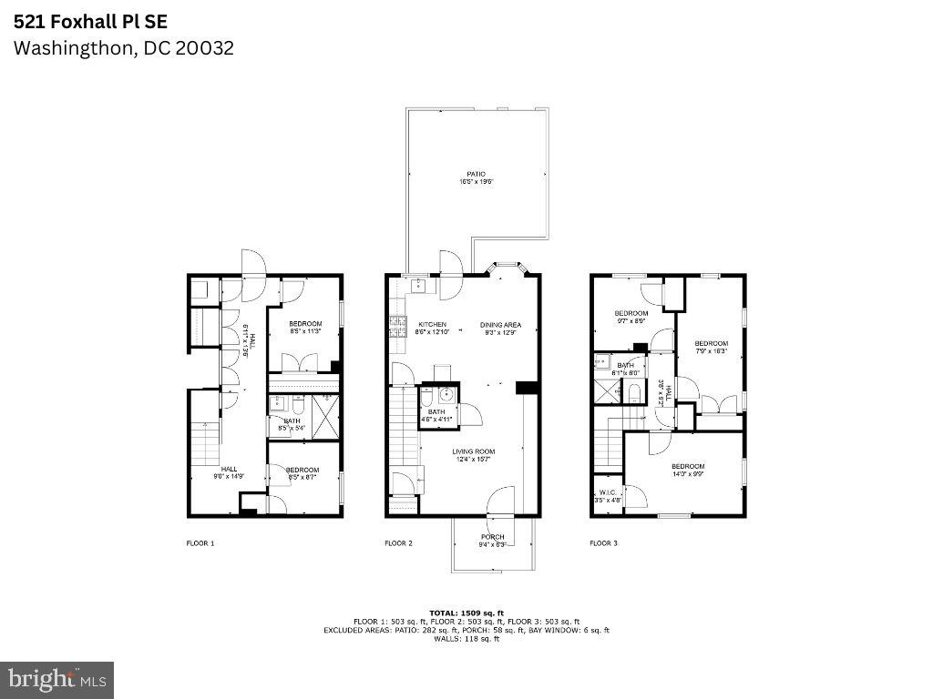 521 FOXHALL PL SE, WASHINGTON, District Of Columbia 20032, 4 Bedrooms Bedrooms, ,2 BathroomsBathrooms,Residential,For sale,521 FOXHALL PL SE,DCDC2189454 MLS # DCDC2189454