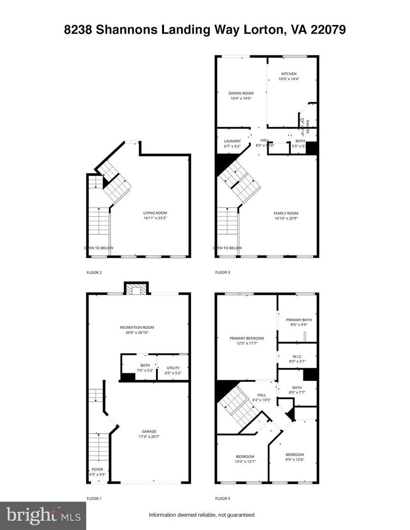 8238 SHANNONS LANDING WAY, LORTON, Virginia 22079, 3 Bedrooms Bedrooms, ,3 BathroomsBathrooms,Residential,For sale,8238 SHANNONS LANDING WAY,VAFX2274106 MLS # VAFX2274106