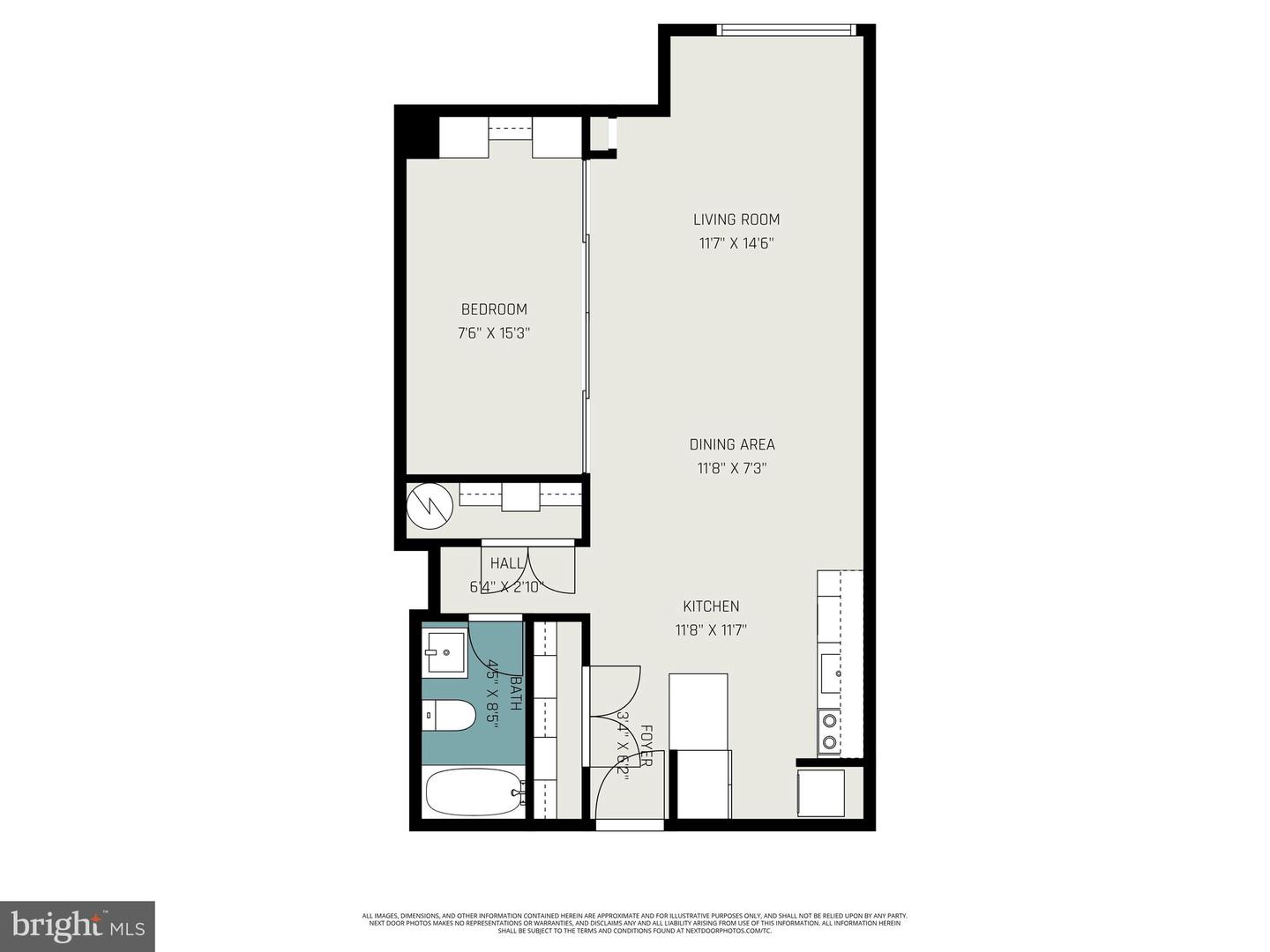 1211 S EADS ST #307, ARLINGTON, Virginia 22202, 1 Bedroom Bedrooms, ,1 BathroomBathrooms,Residential,For sale,1211 S EADS ST #307,VAAR2061694 MLS # VAAR2061694