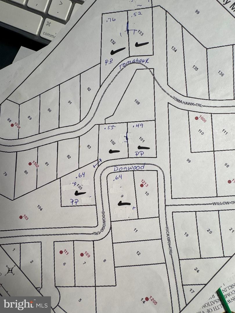 LOT 132 TOMAHAWK TRL, WINCHESTER, Virginia 22602, ,Land,For sale,LOT 132 TOMAHAWK TRL,VAFV2037696 MLS # VAFV2037696