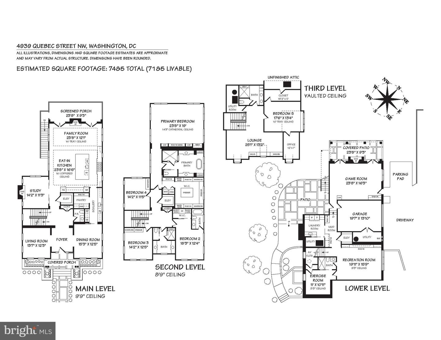 4939 QUEBEC ST NW, WASHINGTON, District Of Columbia 20016, 6 Bedrooms Bedrooms, ,5 BathroomsBathrooms,Residential,For sale,4939 QUEBEC ST NW,DCDC2228932 MLS # DCDC2228932