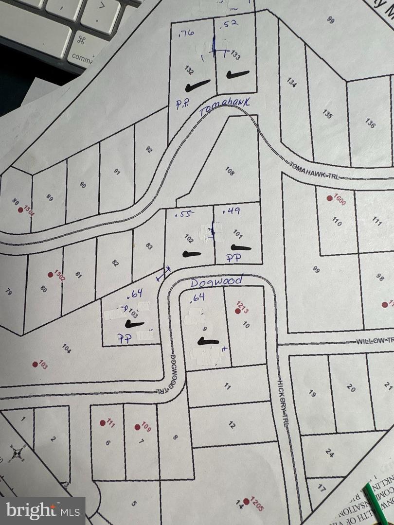 LOT 103 DOGWOOD TRL, WINCHESTER, Virginia 22602, ,Land,For sale,LOT 103 DOGWOOD TRL,VAFV2037752 MLS # VAFV2037752