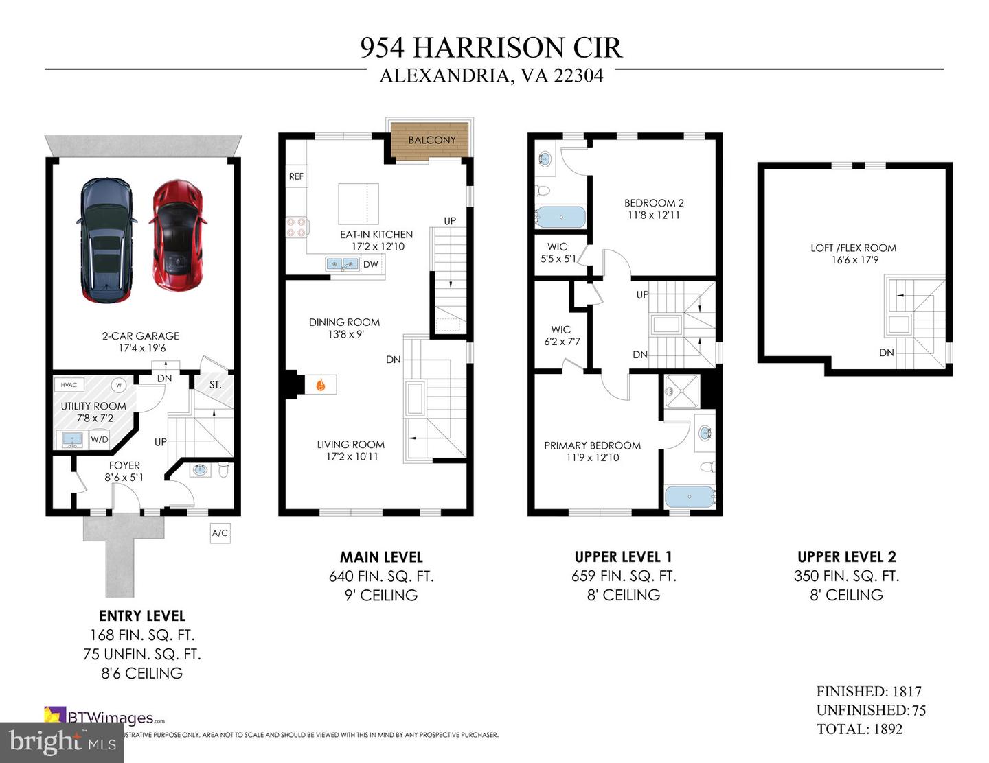 954 HARRISON CIR, ALEXANDRIA, Virginia 22304, 2 Bedrooms Bedrooms, ,2 BathroomsBathrooms,Residential,For sale,954 HARRISON CIR,VAAX2051202 MLS # VAAX2051202