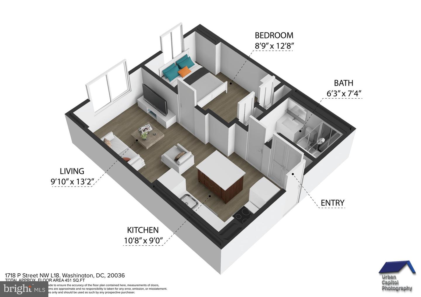 1718 P ST NW #L18, WASHINGTON, District Of Columbia 20036, 1 Bedroom Bedrooms, ,1 BathroomBathrooms,Residential,For sale,1718 P ST NW #L18,DCDC2229942 MLS # DCDC2229942