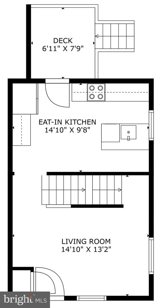 2444 S OAKLAND ST, ARLINGTON, Virginia 22206, 2 Bedrooms Bedrooms, ,2 BathroomsBathrooms,Residential,For sale,2444 S OAKLAND ST,VAAR2062104 MLS # VAAR2062104