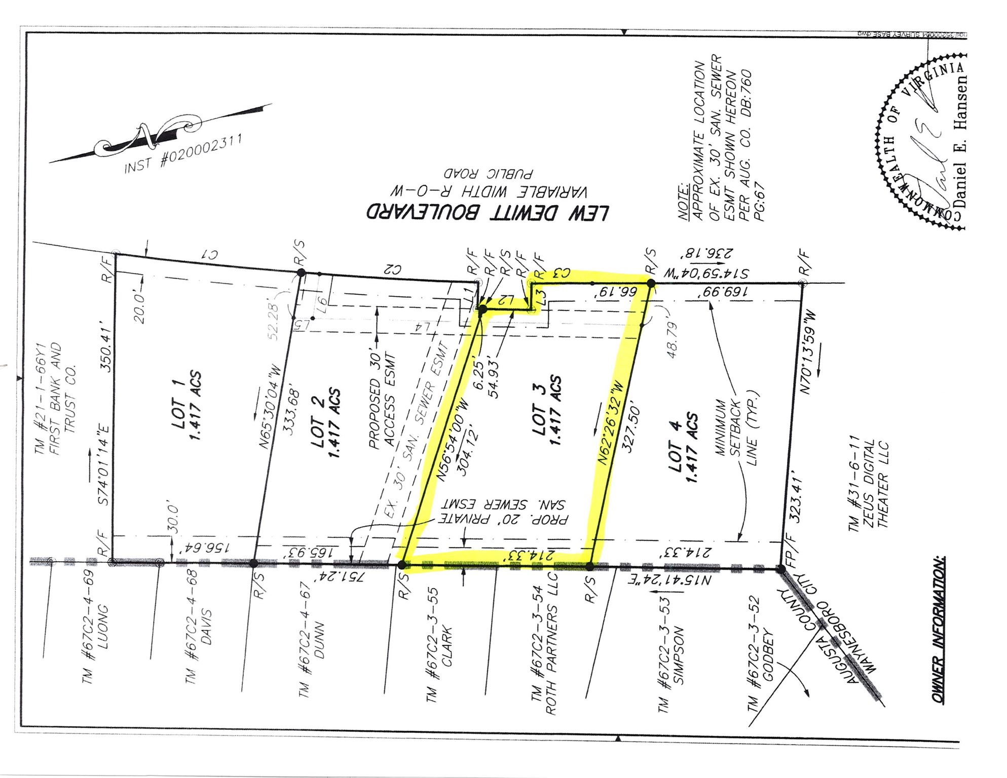 Lot Z3 LEW DEWITT BLVD, WAYNESBORO, Virginia 22980, ,Commercial,Lot Z3 LEW DEWITT BLVD,620943 MLS # 620943 Lot Z3 LEW DEWITT BLVD, WAYNESBORO, Virginia 22980, ,Commercial,Lot Z3 LEW DEWITT BLVD,620943 MLS # 620943