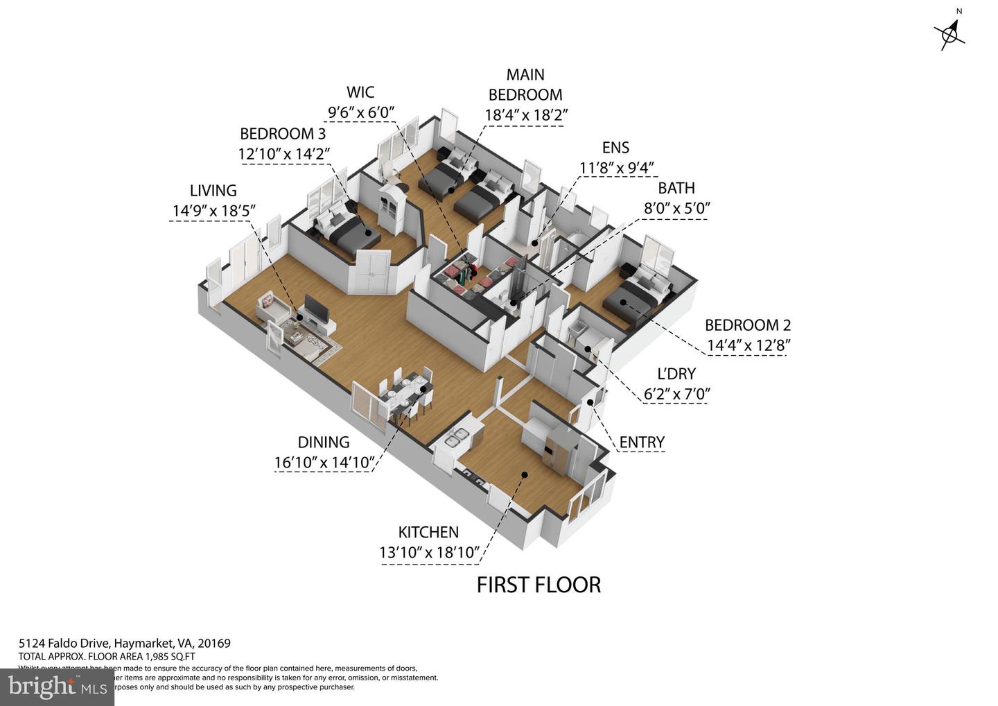 5124 FALDO DR, HAYMARKET, Virginia 20169, 2 Bedrooms Bedrooms, ,3 BathroomsBathrooms,Residential,For sale,5124 FALDO DR,VAPW2107198 MLS # VAPW2107198