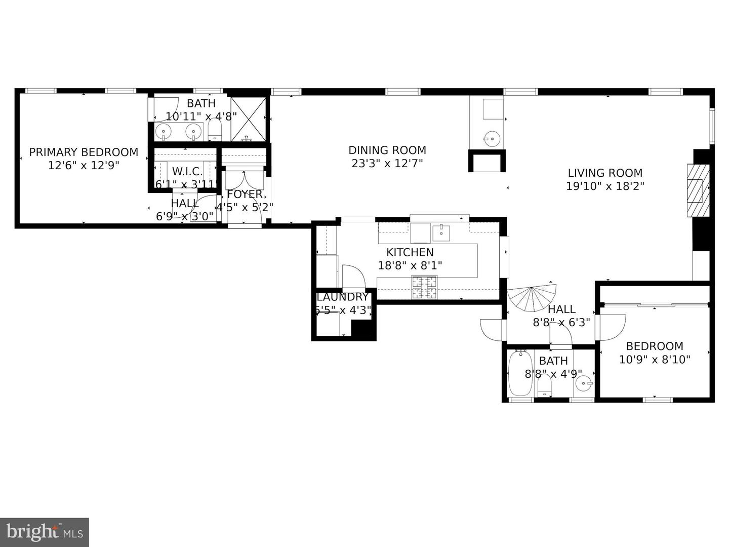 1701 18TH ST NW #401, WASHINGTON, District Of Columbia 20009, 3 Bedrooms Bedrooms, ,3 BathroomsBathrooms,Residential,For sale,1701 18TH ST NW #401,DCDC2222528 MLS # DCDC2222528