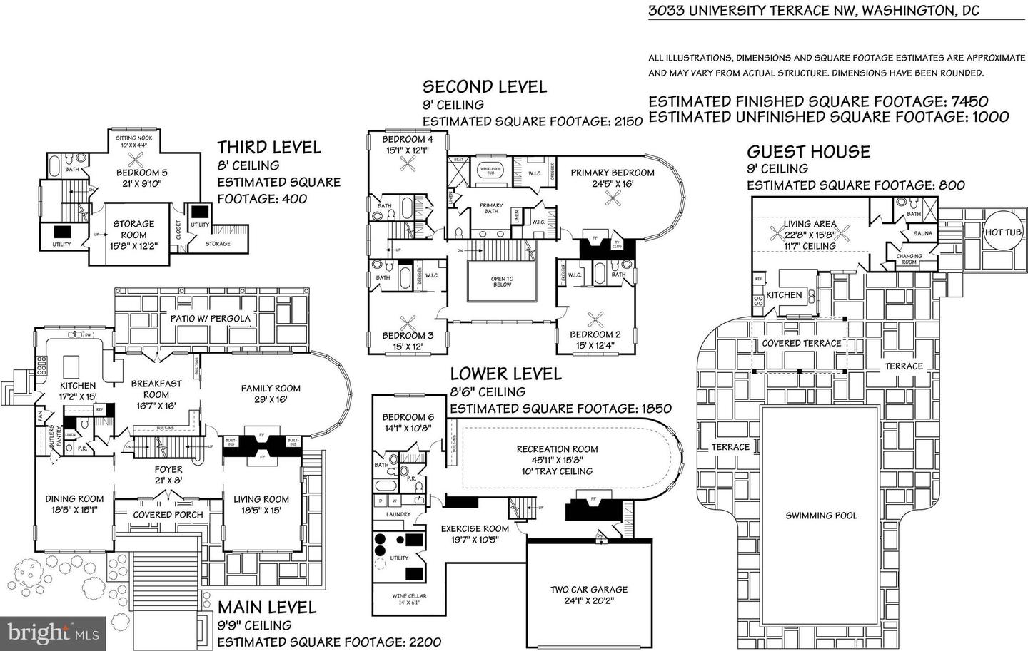 3033 UNIVERSITY TER NW, WASHINGTON, District Of Columbia 20016, 6 Bedrooms Bedrooms, ,6 BathroomsBathrooms,Residential,For sale,3033 UNIVERSITY TER NW,DCDC2230856 MLS # DCDC2230856