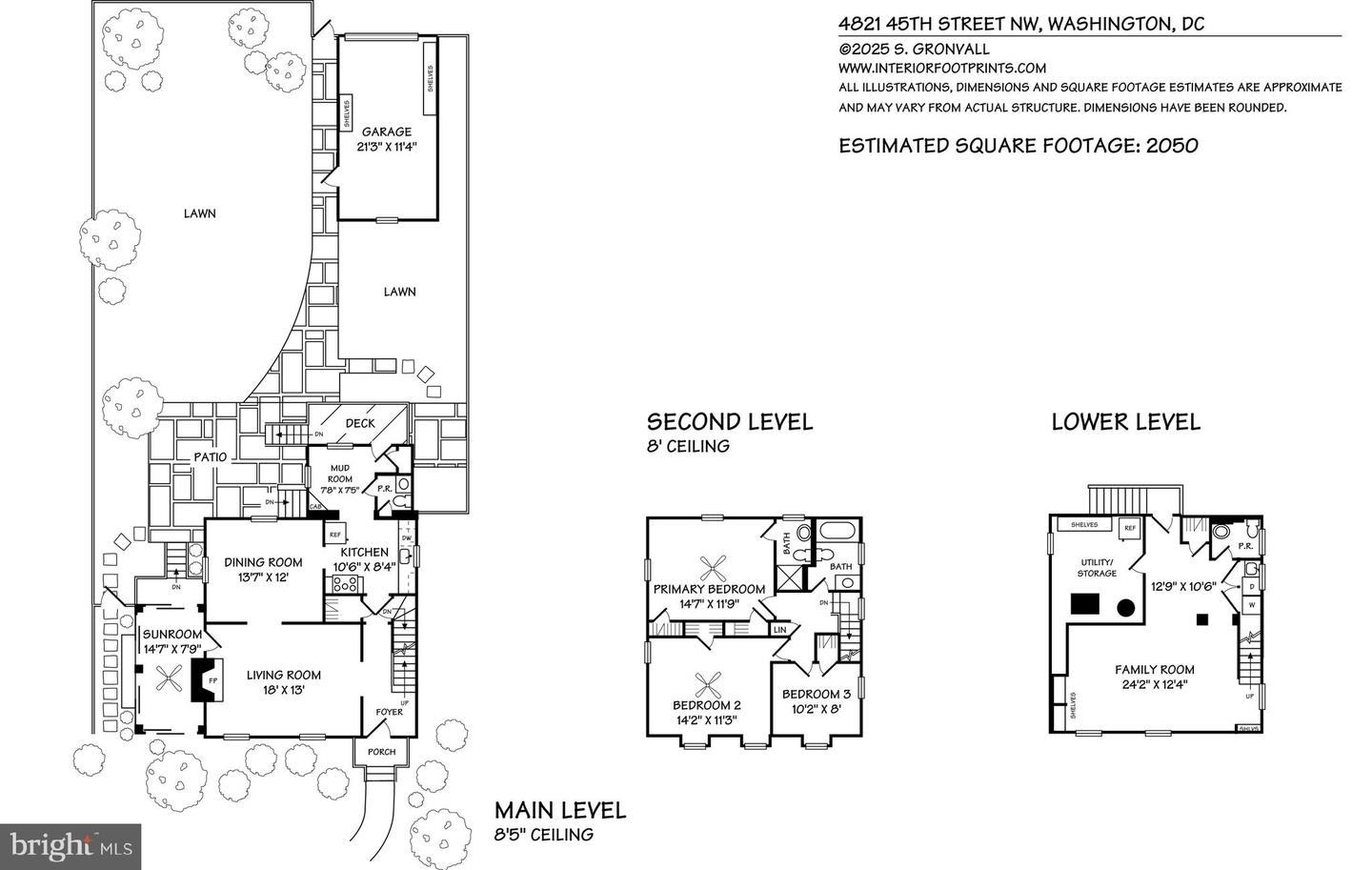 4821 45TH ST NW, WASHINGTON, District Of Columbia 20016, 3 Bedrooms Bedrooms, ,2 BathroomsBathrooms,Residential,For sale,4821 45TH ST NW,DCDC2211630 MLS # DCDC2211630