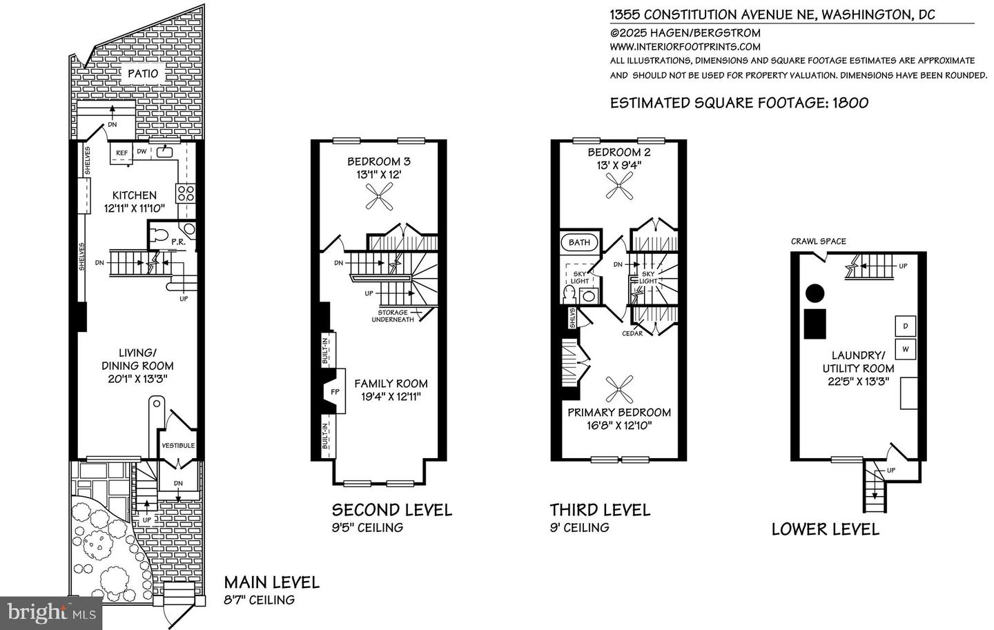 1355 CONSTITUTION AVE NE, WASHINGTON, District Of Columbia 20002, 3 Bedrooms Bedrooms, ,1 BathroomBathrooms,Residential,For sale,1355 CONSTITUTION AVE NE,DCDC2225370 MLS # DCDC2225370