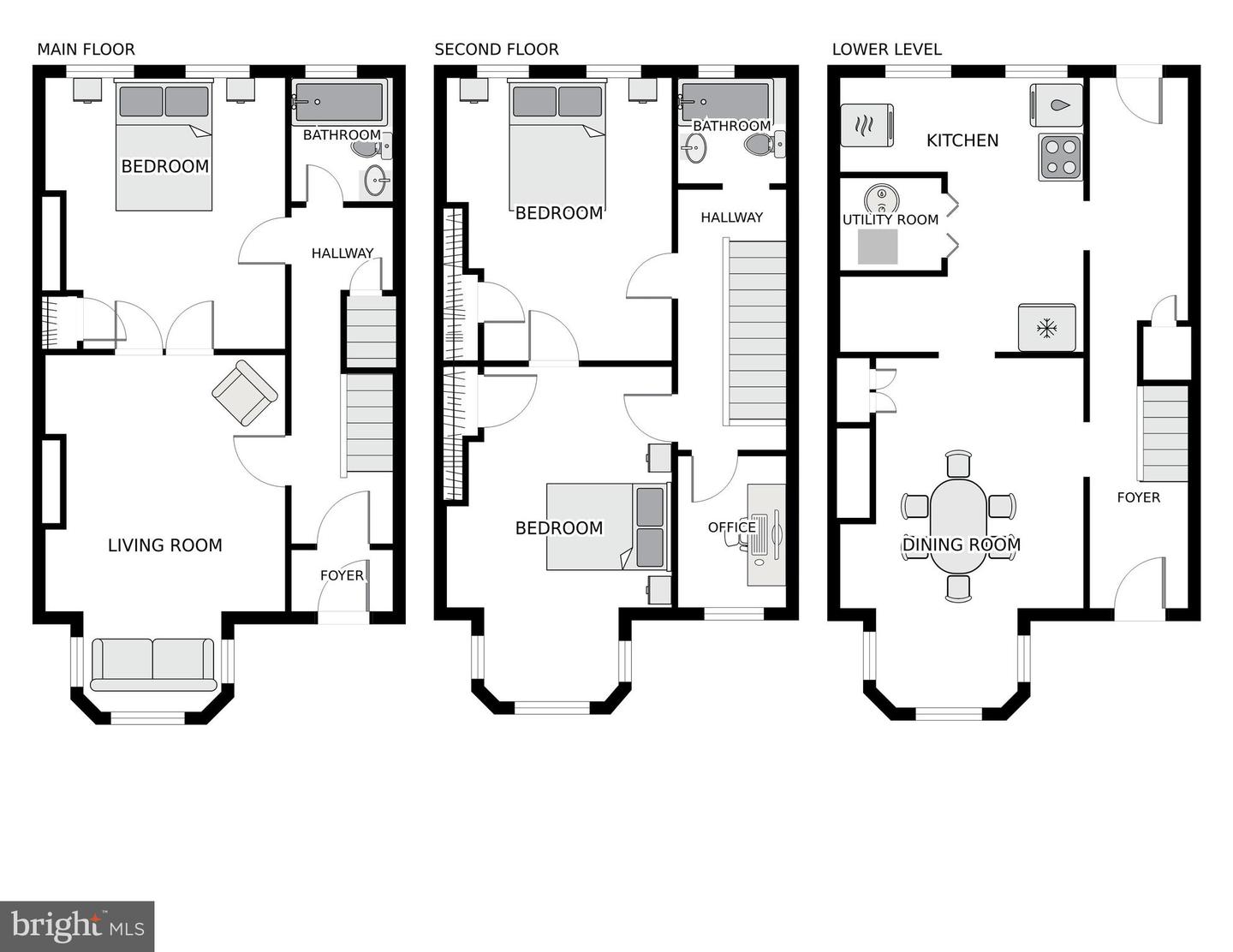 1002 S ST NW, WASHINGTON, District Of Columbia 20001, 3 Bedrooms Bedrooms, ,2 BathroomsBathrooms,Residential,For sale,1002 S ST NW,DCDC2231484 MLS # DCDC2231484