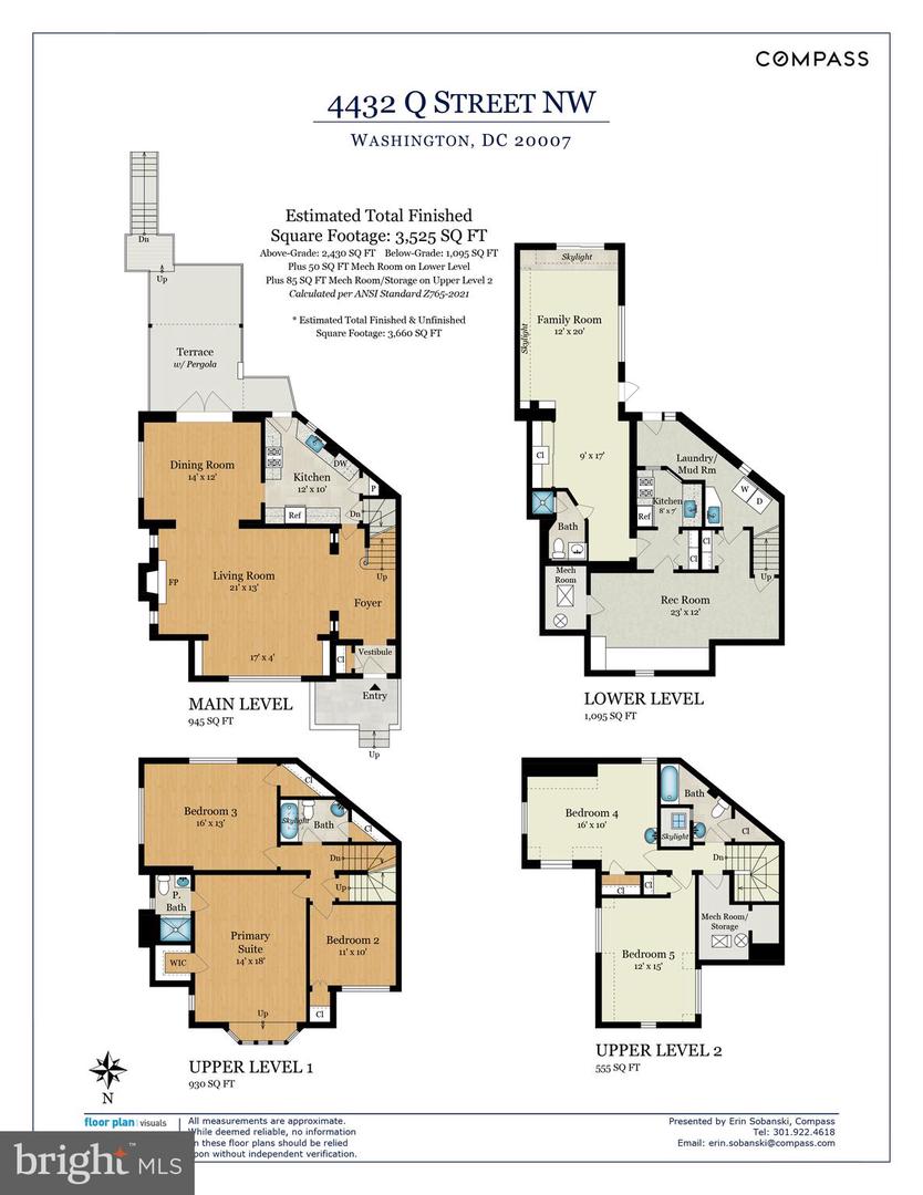 4432 Q ST NW, WASHINGTON, District Of Columbia 20007, 6 Bedrooms Bedrooms, ,4 BathroomsBathrooms,Residential,For sale,4432 Q ST NW,DCDC2213394 MLS # DCDC2213394