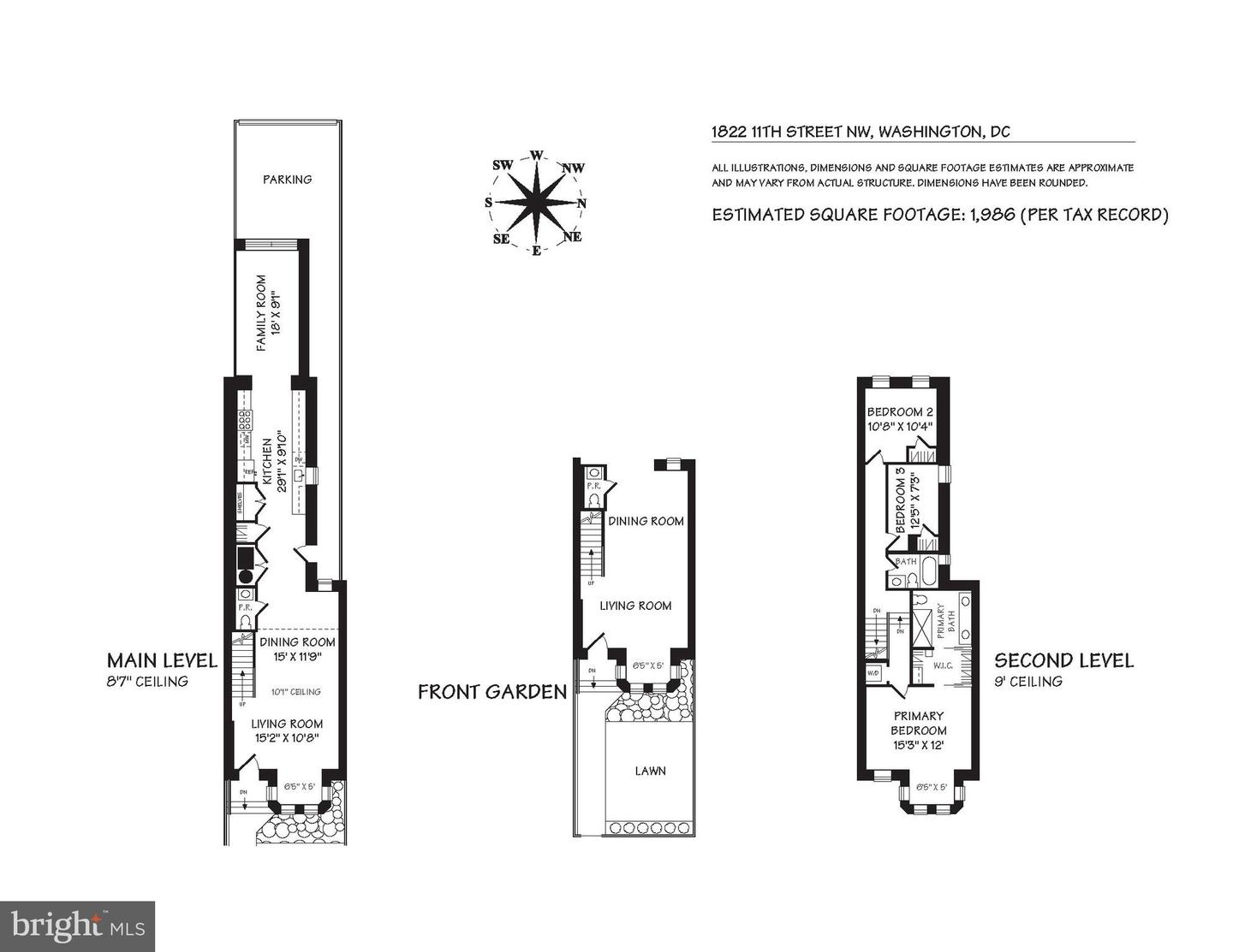 1822 11TH ST NW, WASHINGTON, District Of Columbia 20001, 3 Bedrooms Bedrooms, ,2 BathroomsBathrooms,Residential,For sale,1822 11TH ST NW,DCDC2231496 MLS # DCDC2231496