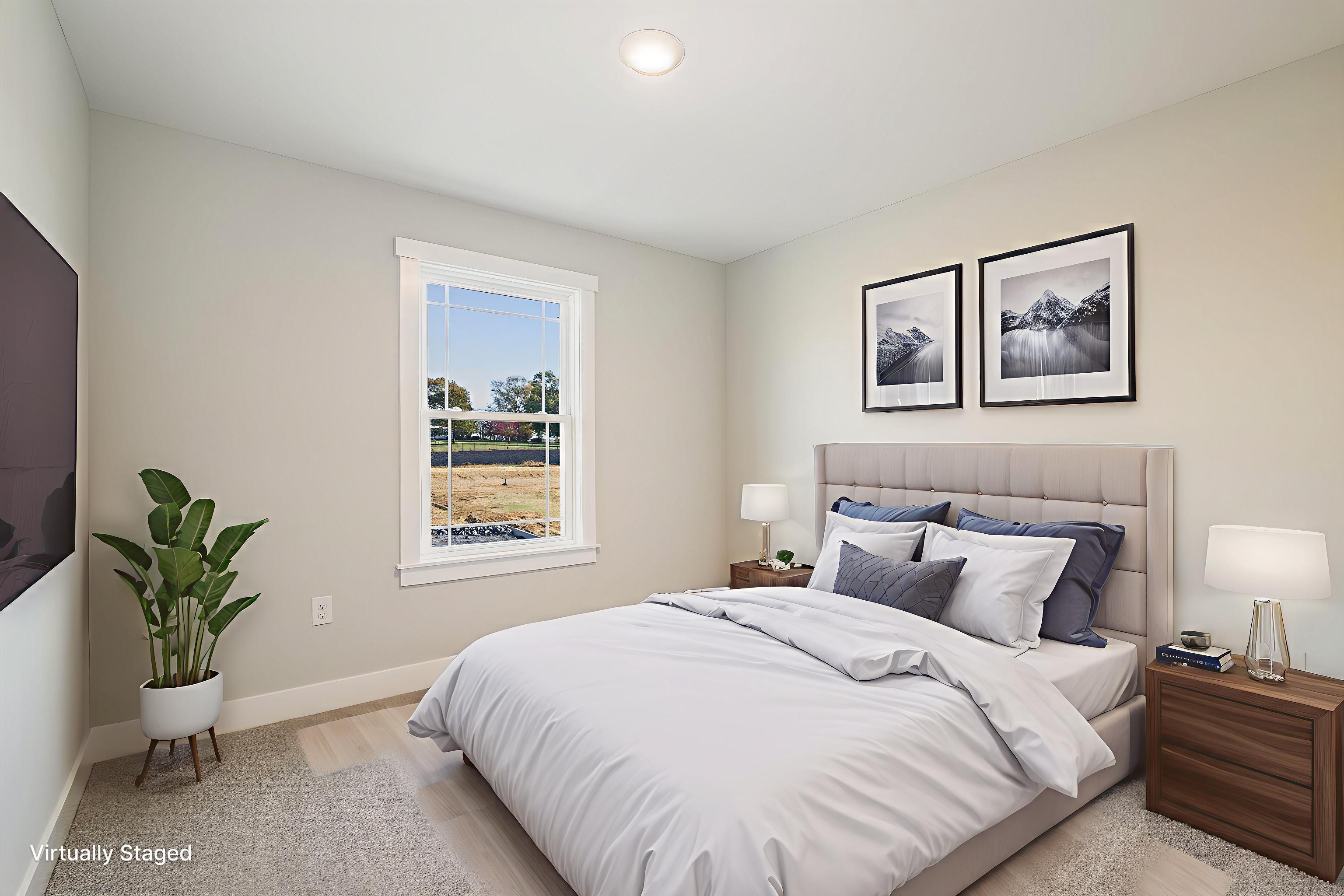 2nd bedroom with virtual staging 2nd bedroom with virtual staging