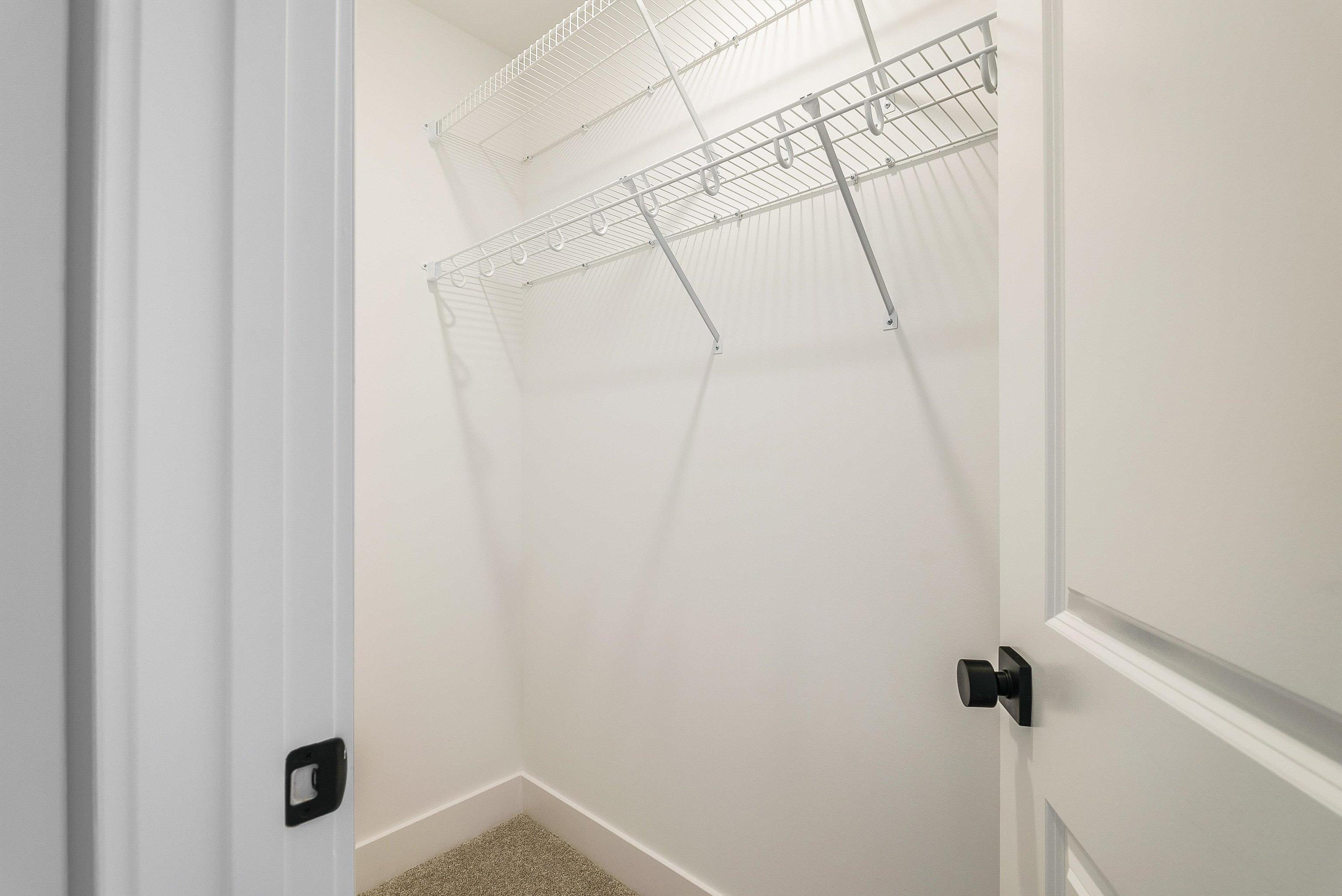 Spacious 10'x8' 3rd bedroom has a walk in closet Spacious 10'x8' 3rd bedroom has a walk in closet